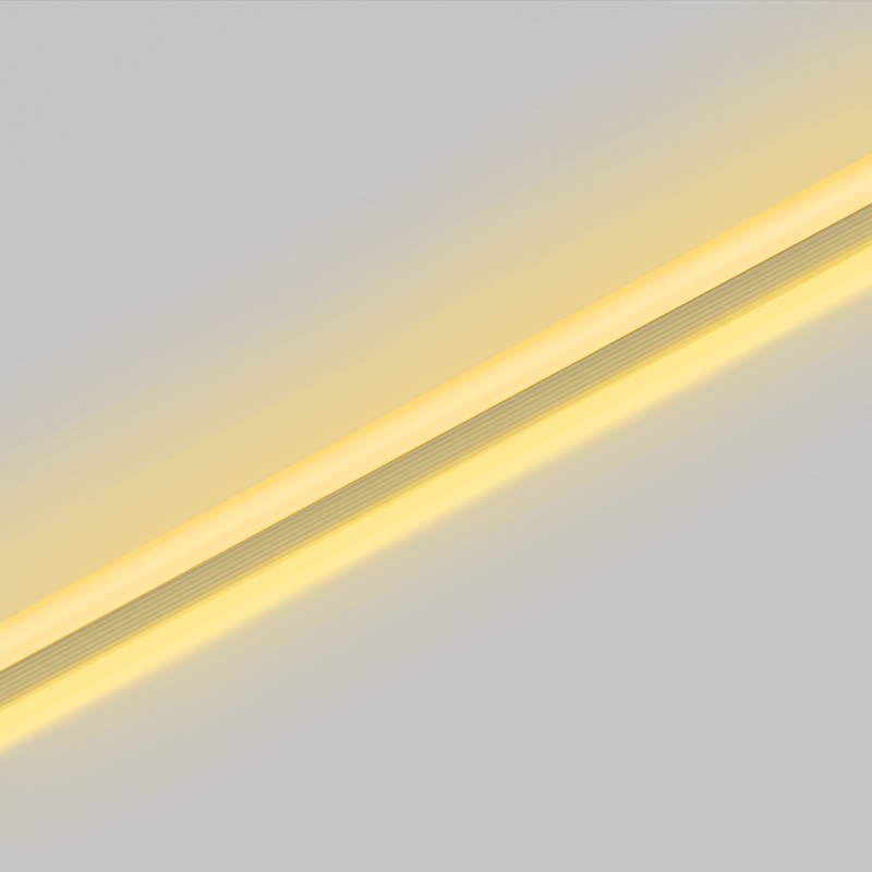 Гибкий неон 8х16мм двухсторонний 120 LED/м ЖЕЛТЫЙ 230В бухта 100м (с комплектом подключения) NEON-NIGHT — фото
