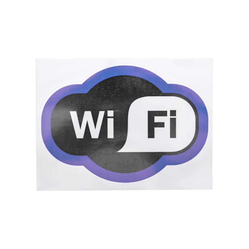 Наклейка информационный знак «Зона Wi-Fi» 150х200 мм REXANT — фото