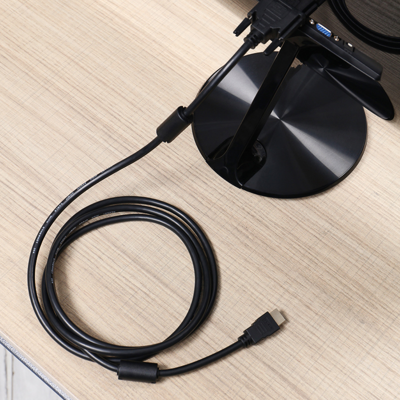 Шнур HDMI – DVI-D, 2м, позолоченный, с фильтрами REXANT — фото
