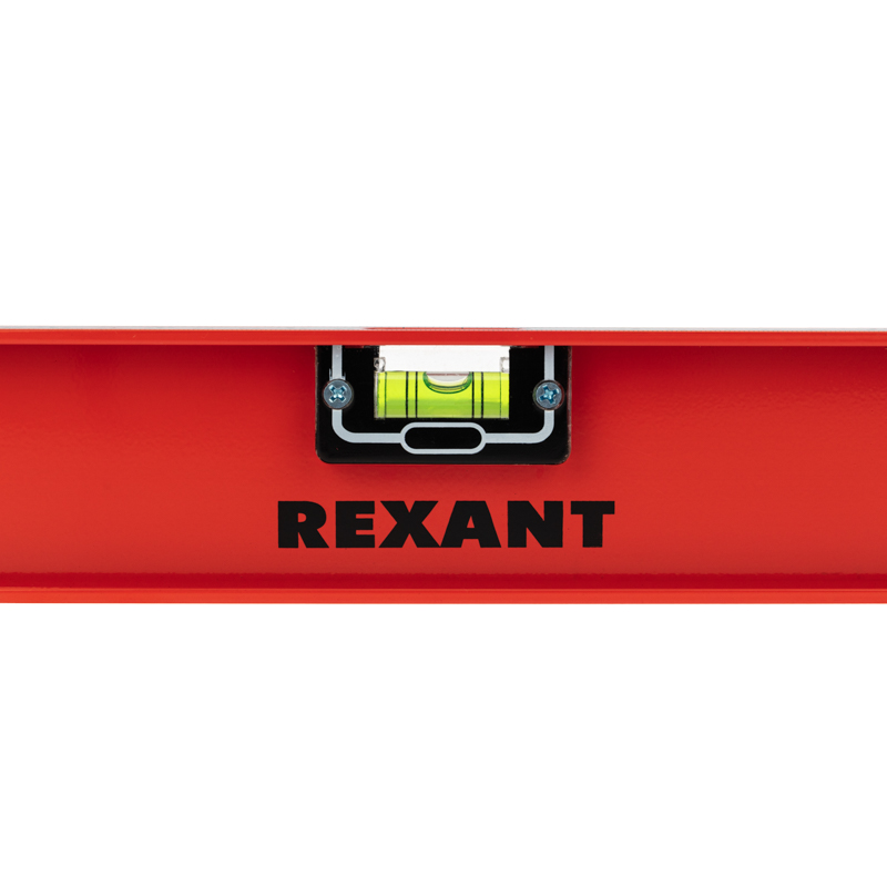 Уровень алюминиевый Рельс, 1000мм, 3 глазка (1 поворотный) REXANT — фото
