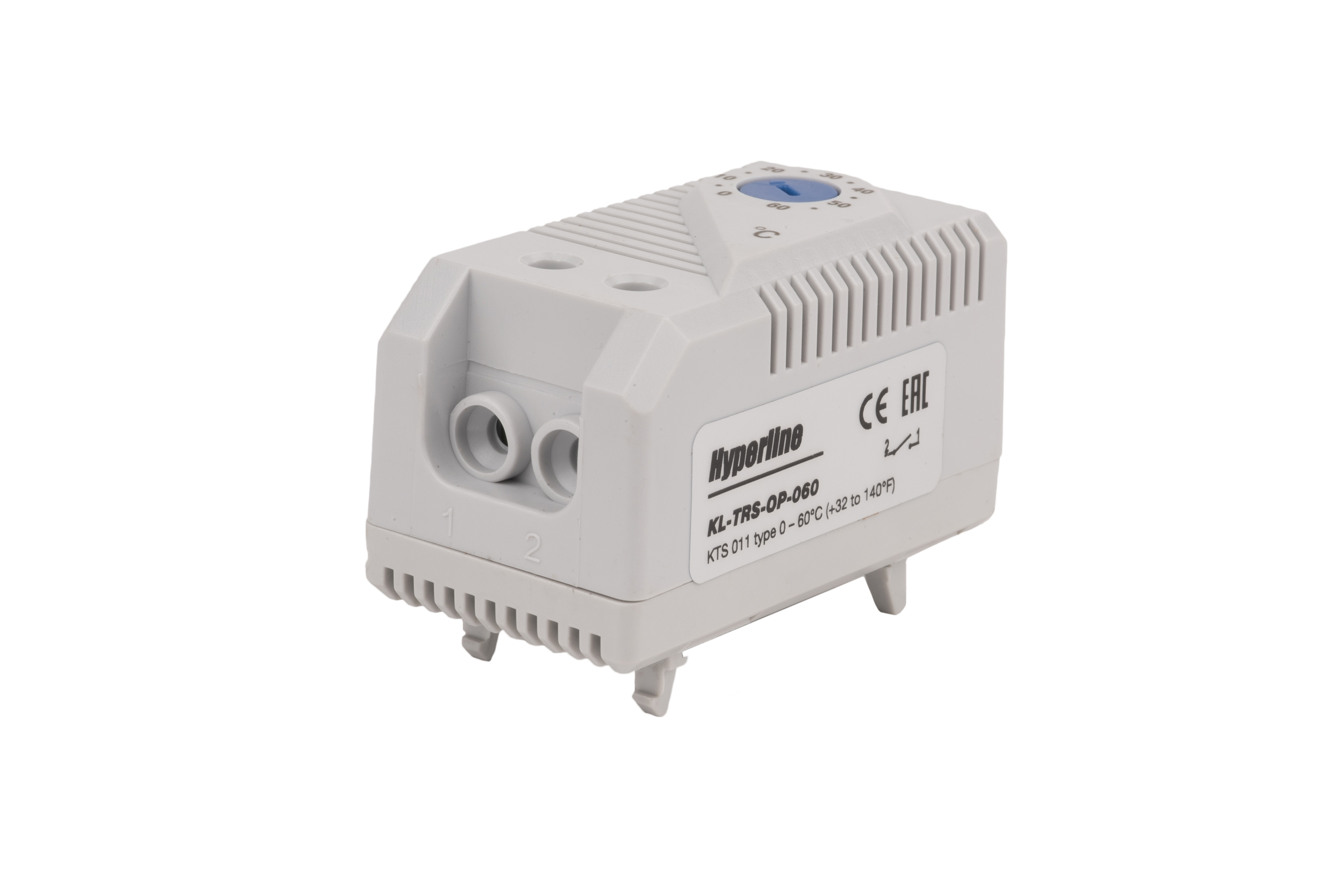 Hyperline KL-TRS-OP-060 Термостат нормально-разомкнутый 0-60°C для охлаждения, аналог KTS 011 — фото