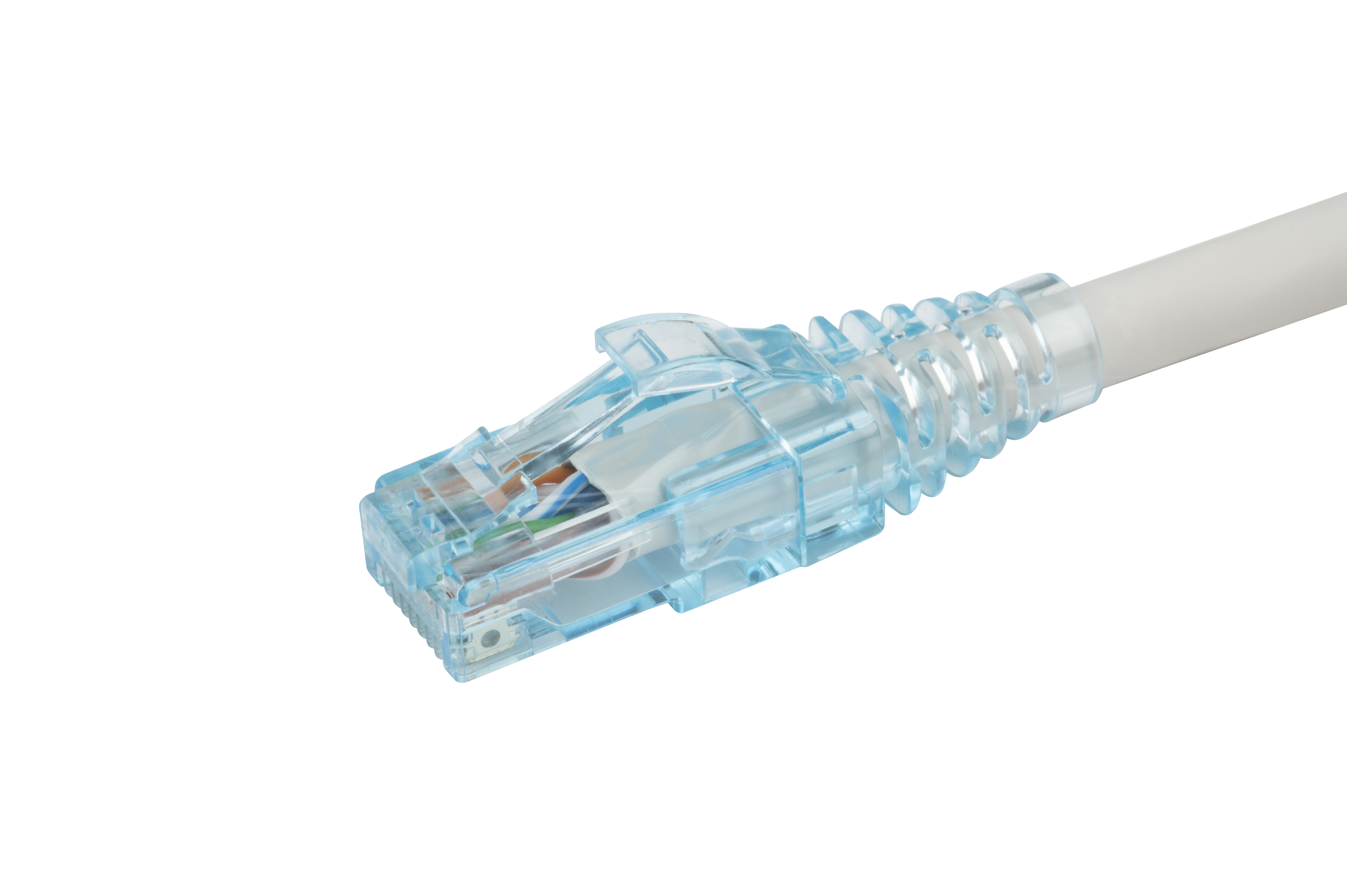 Hyperline PC-LPM-UTP-RJ45-RJ45-C6-2M-LSZH-GY Патч-корд RJ-45/RJ-45, неэкранированный U/UTP, категория 6 (100% Fluke Component Tested), 24AWG, LSZH, 2 м, серый — фото