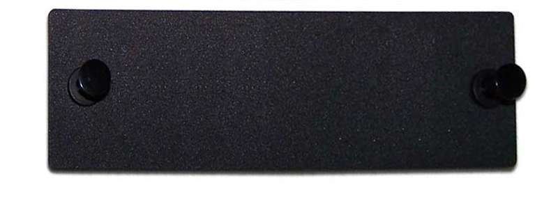 Hyperline FO-FR-W140H42-BK Лицевая панель (модуль) заглушка, черная