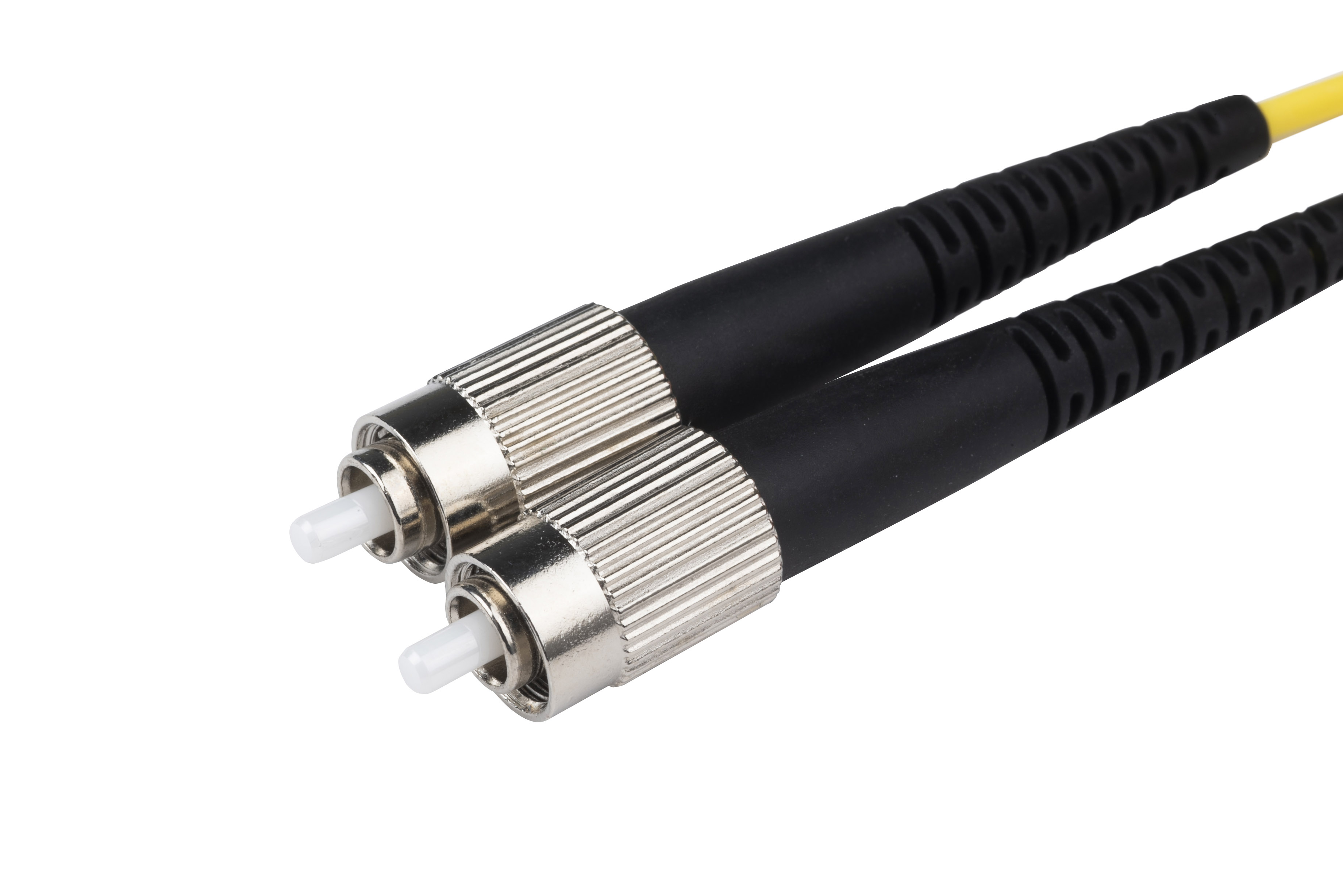 Hyperline FC-D2-9-FC/UR-LC/UR-H-2M-LSZH-YL Патч-корд волоконно-оптический (шнур) SM 9/125 (OS2), FC/UPC-LC/UPC, 2.0 мм, duplex, LSZH, 2 м — фото