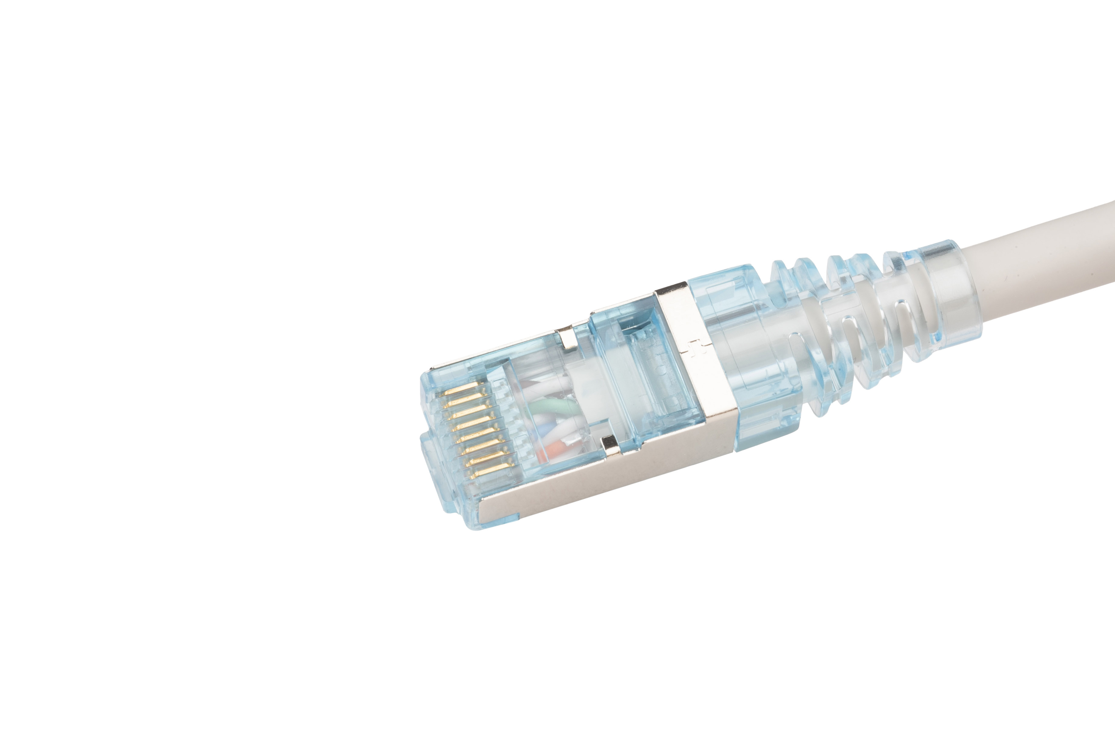 Hyperline PC-LPM-STP-RJ45-RJ45-C6-1.5M-LSZH-GY Патч-корд RJ-45/RJ-45, экранированный U/FTP, категория 6 (100% Fluke Component Tested), 26AWG, LSZH, 1.5 м, серый — фото