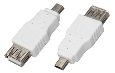 Переходник гнездо USB-A – штекер mini USB REXANT — фото