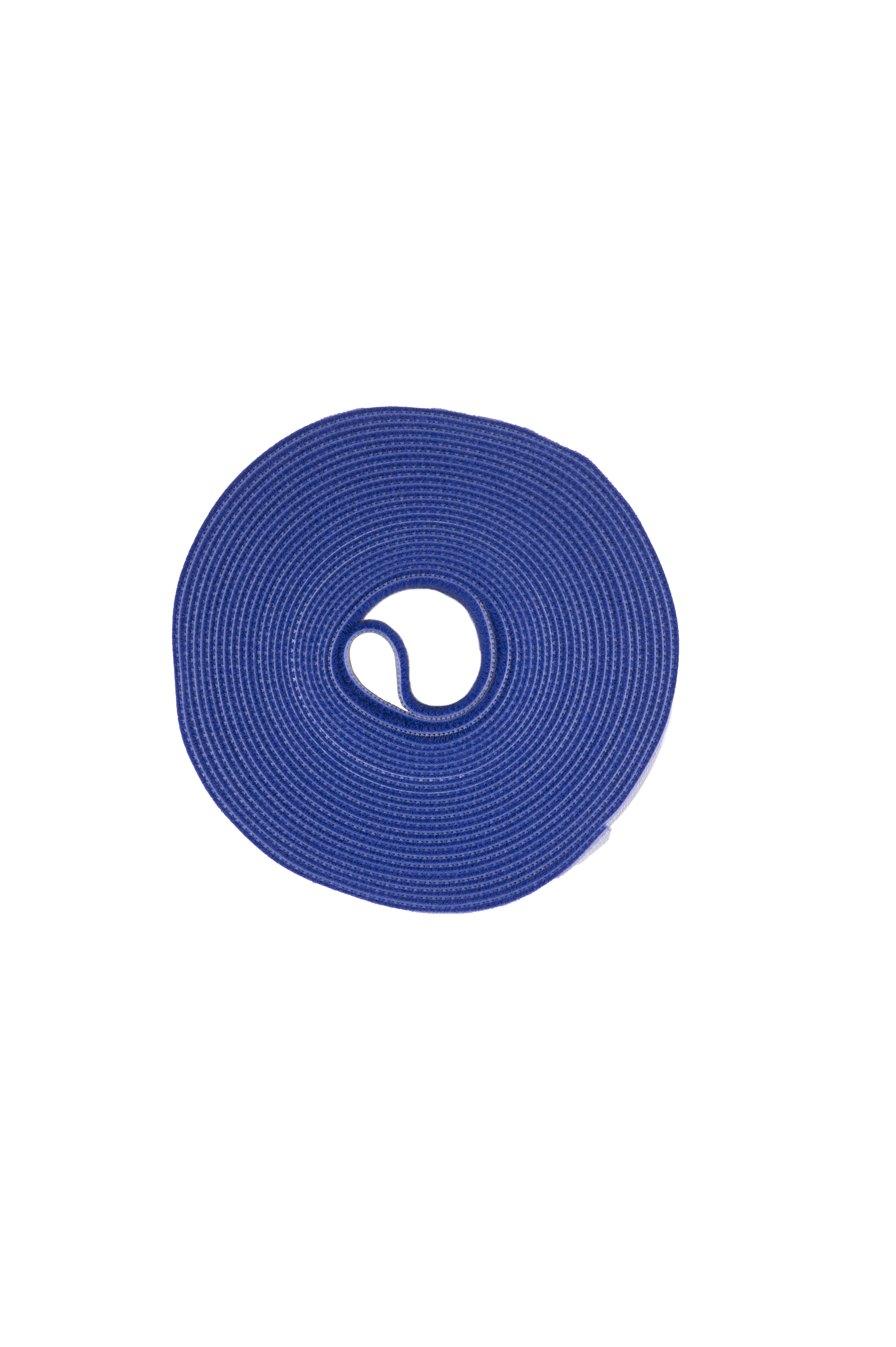 Hyperline WASNR-5x16-BL Лента (липучка) в рулоне, ширина 16 мм, длина 5 м, синяя — фото