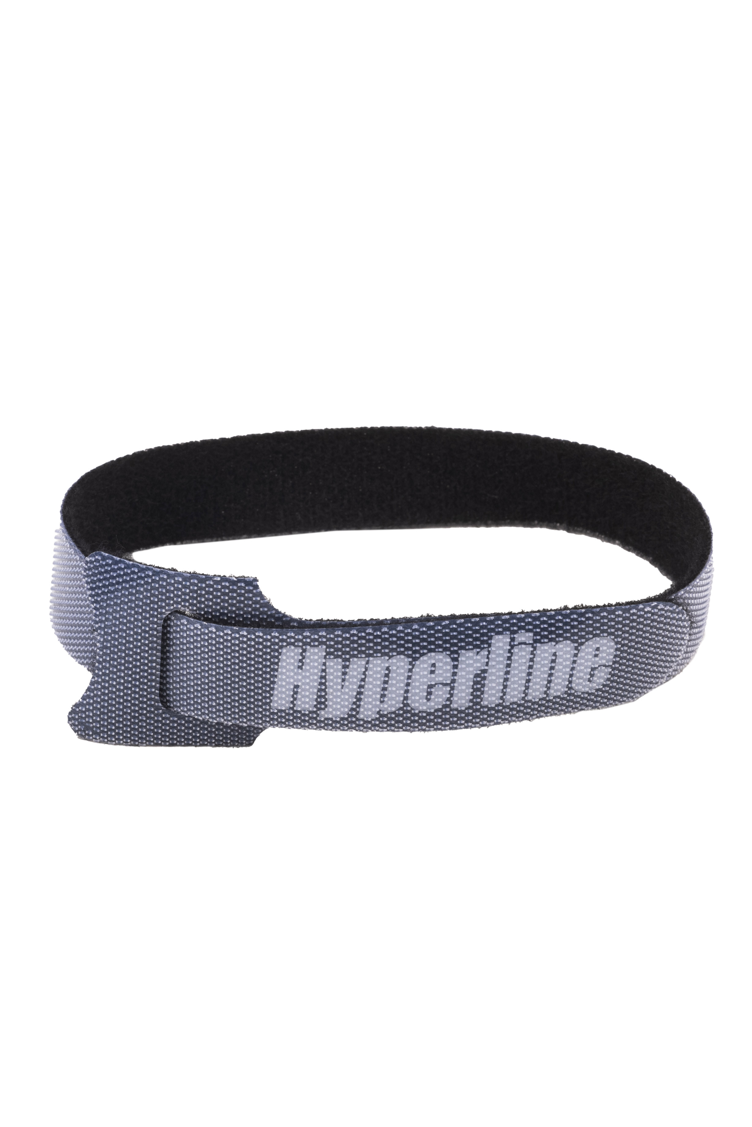 Hyperline WASN-310-BK-10 Хомут для кабеля, липучка с мягкой застежкой, 310x14 мм, черный (10 шт.) — фото