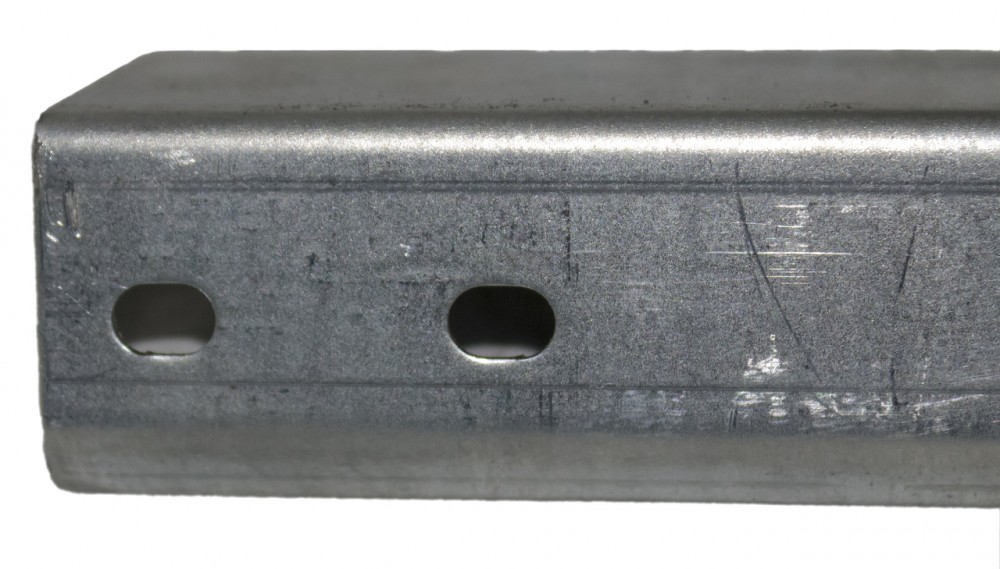 Hyperline TGB3-450-ZN Горизонтальный опорный уголок длиной 450 мм, для шкафов серии TTBR, оцинкованная сталь — фото