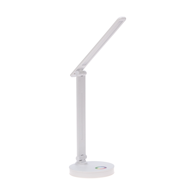 Светильник настольный с RGB-ночником, LED, 12Вт, белый REXANT — фото