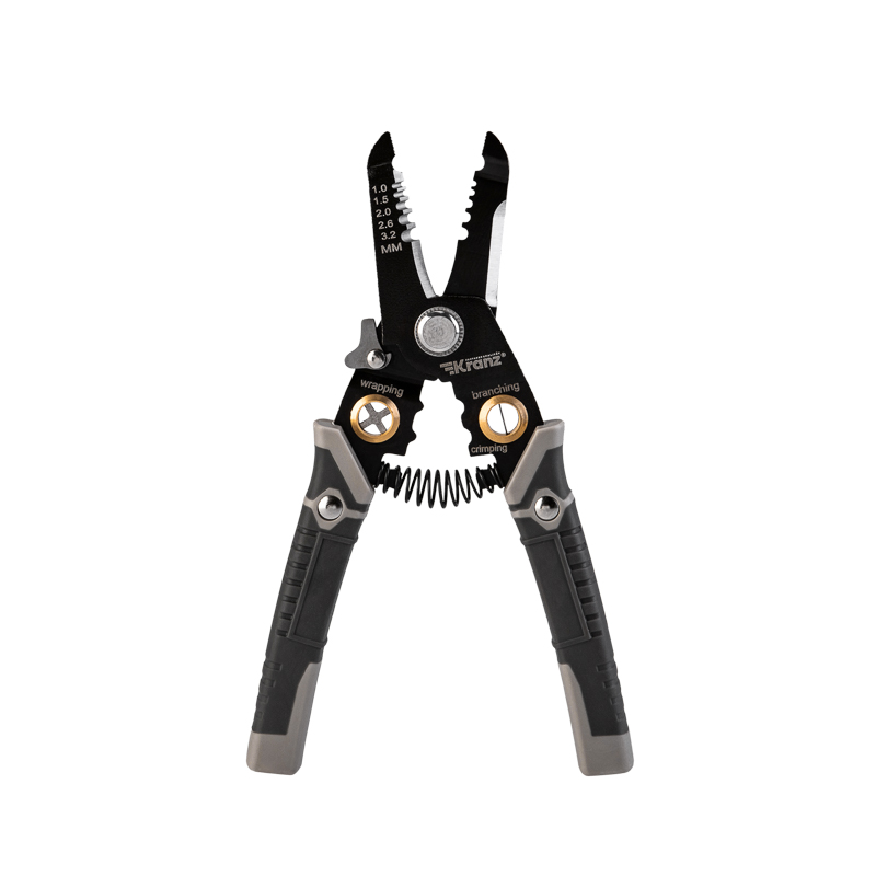 Многофункциональный инструмент для зачистки проводов 7в1 KRANZ — фото