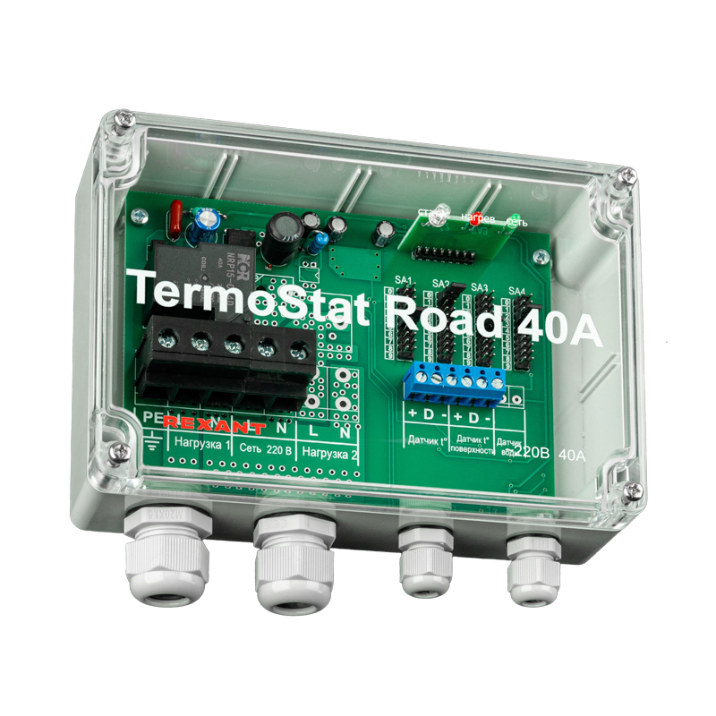 Терморегулятор TermoStat Road 40A IP65 REXANT — фото