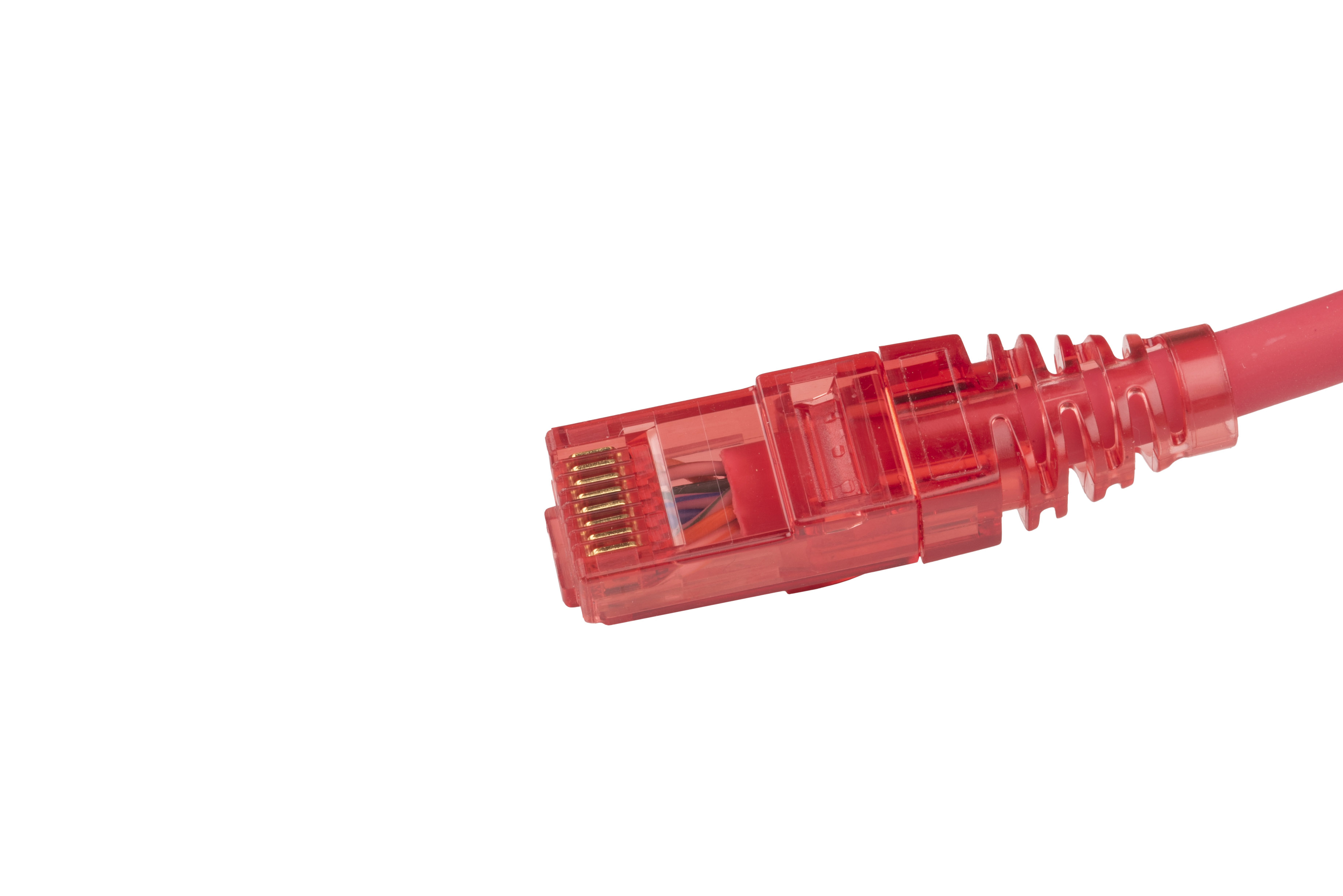 Hyperline PC-LPM-UTP-RJ45-RJ45-C5e-10M-LSZH-RD Патч-корд RJ-45/RJ-45, неэкранированный U/UTP, категория 5e (100% Fluke Component Tested), 24AWG, LSZH, 10 м, красный — фото