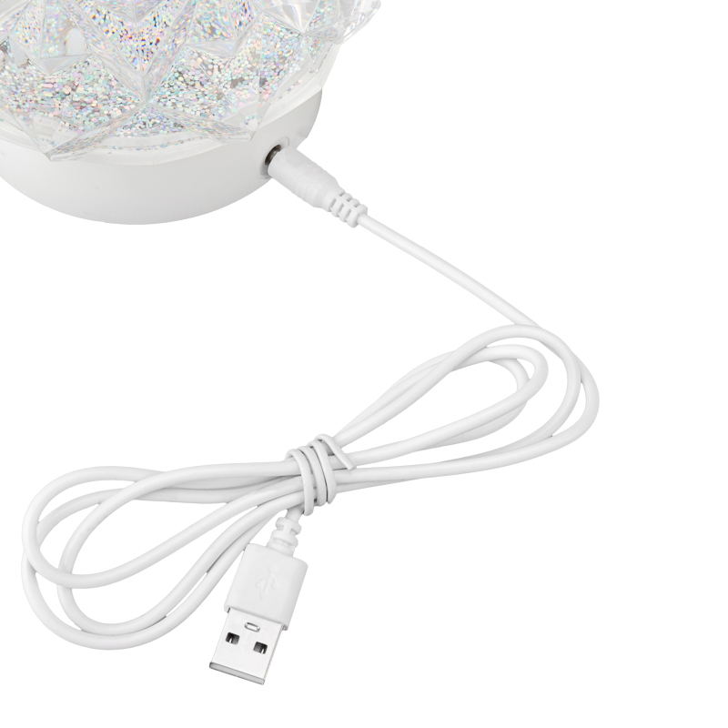 Фигура на подставке Елочка 12x12x28 см, RGB, питание 3xАА и провод USB NEON-NIGHT — фото