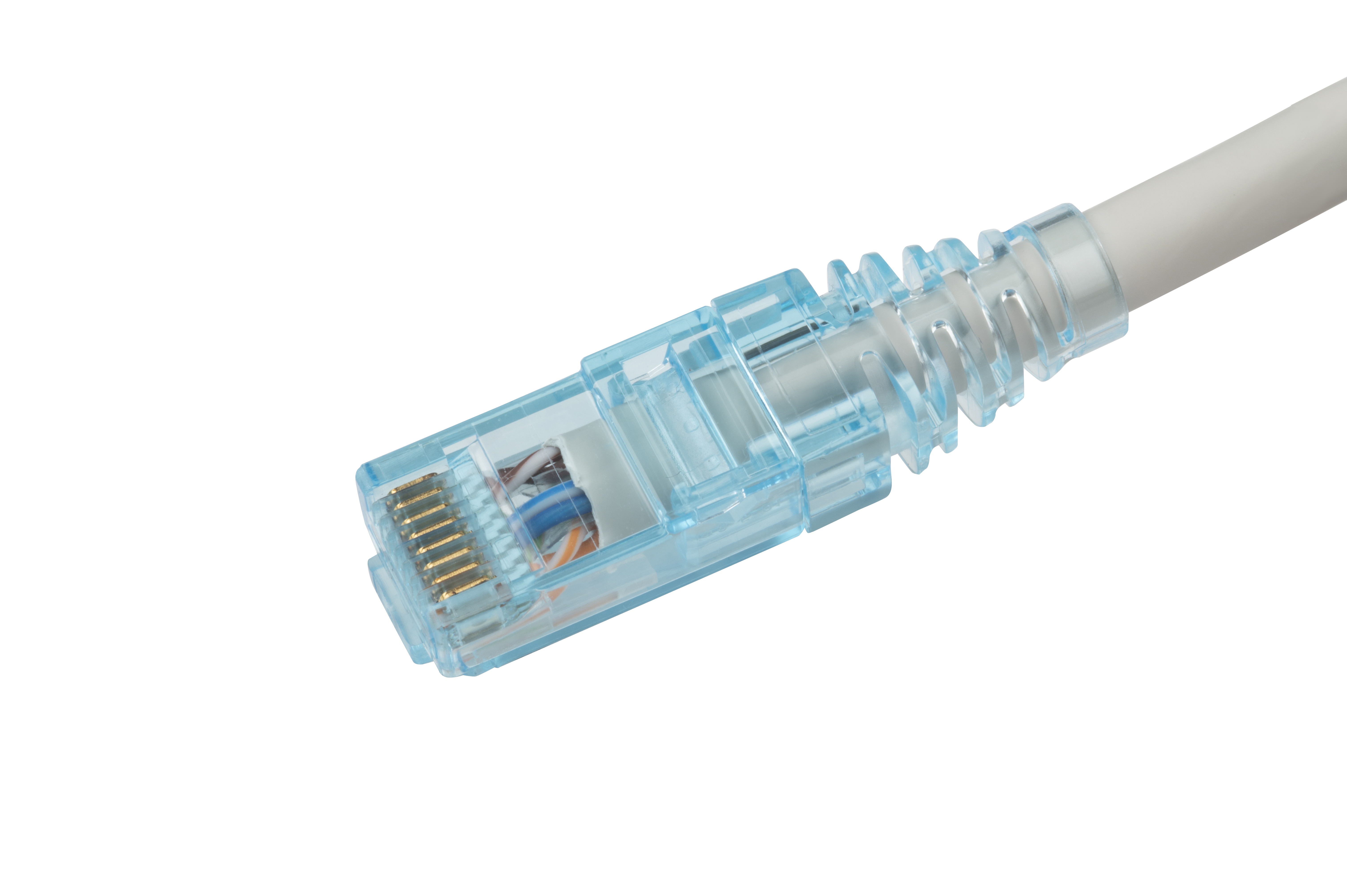Hyperline PC-LPM-UTP-RJ45-RJ45-C6-20M-LSZH-GY Патч-корд U/UTP, Cat.6 (100% Fluke Component Tested), LSZH, 20 м, серый — фото