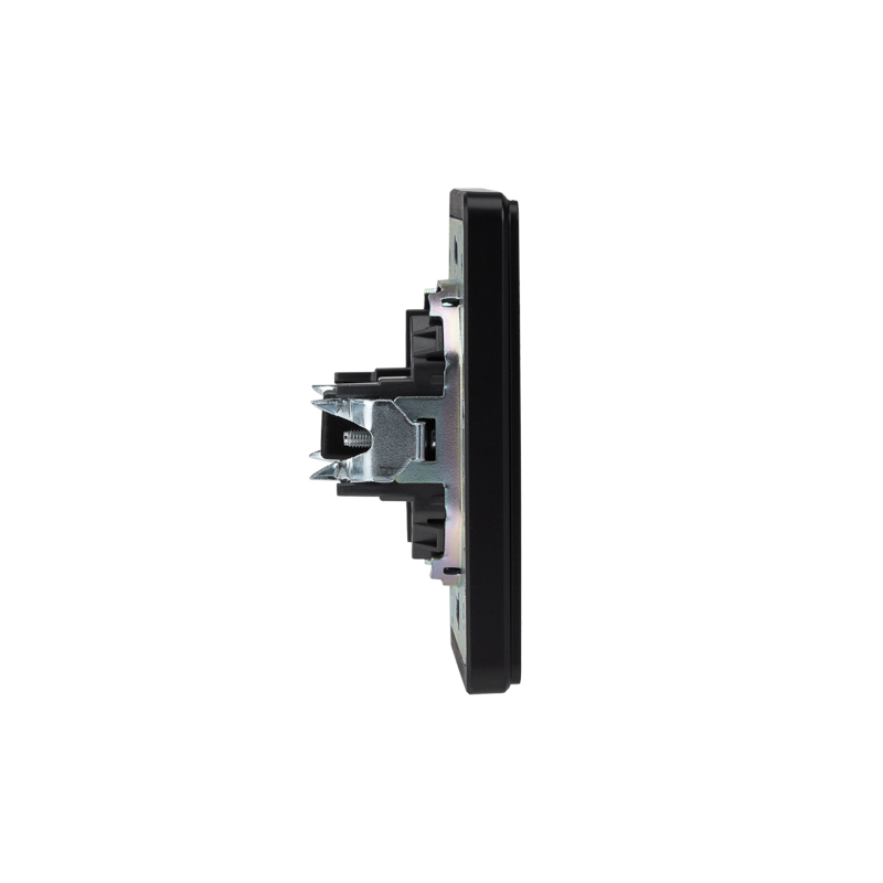 Розетка ROUND HDMI с/у оникс KRANZ — фото