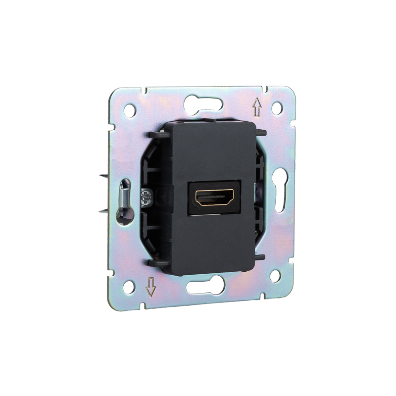 Розетка STRONG HDMI с/у шелк KRANZ — фото