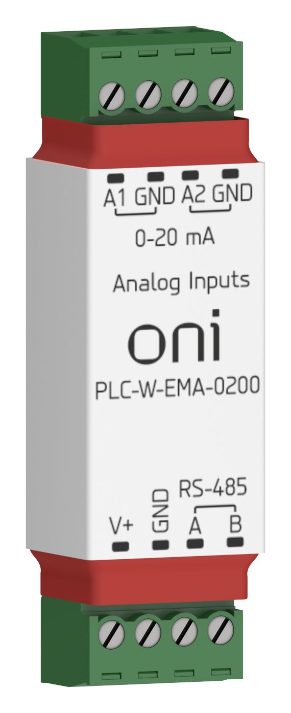 ПЛК W. Расширение 2 AI ONI