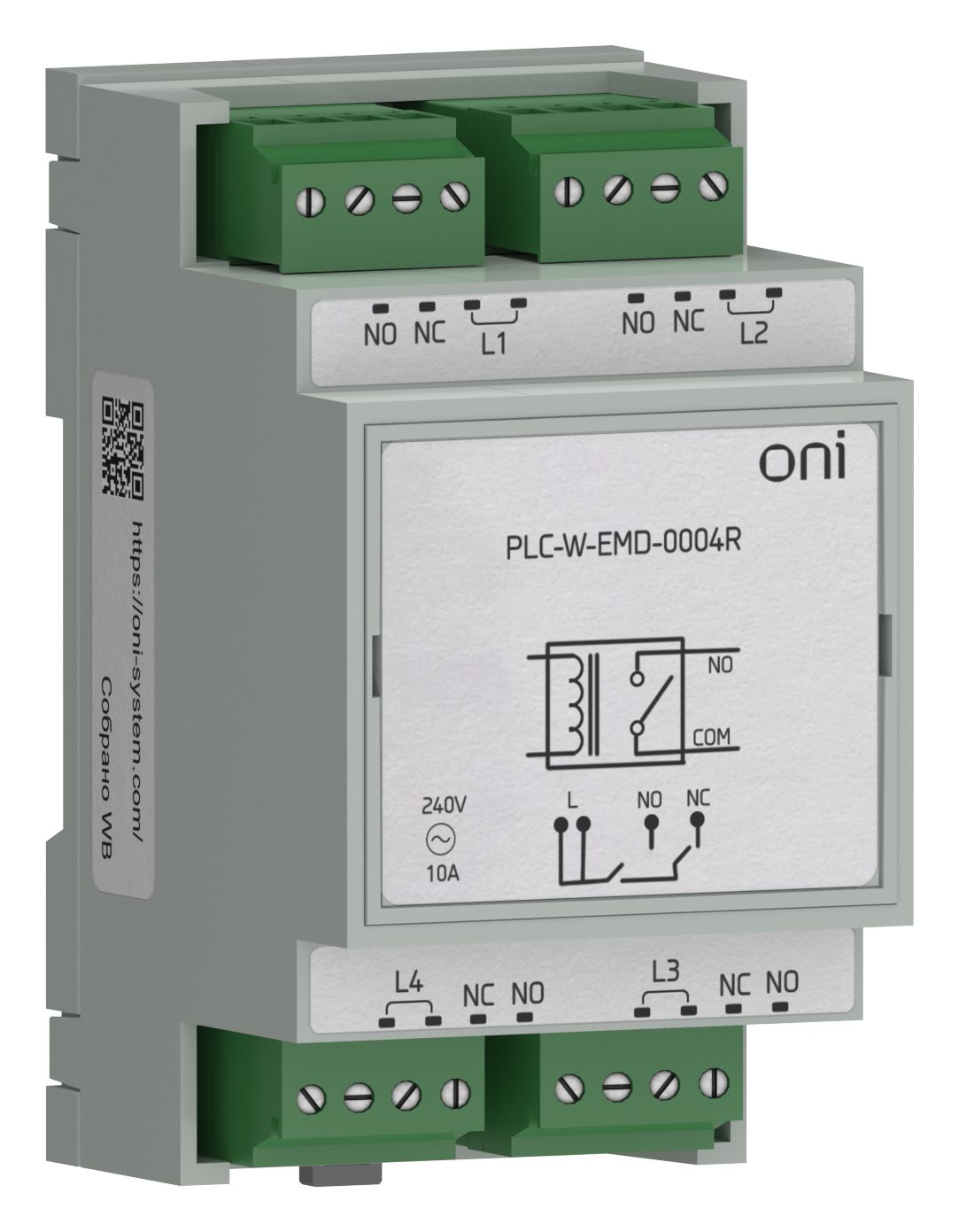ПЛК W. Расширение 4 DO 230В ONI