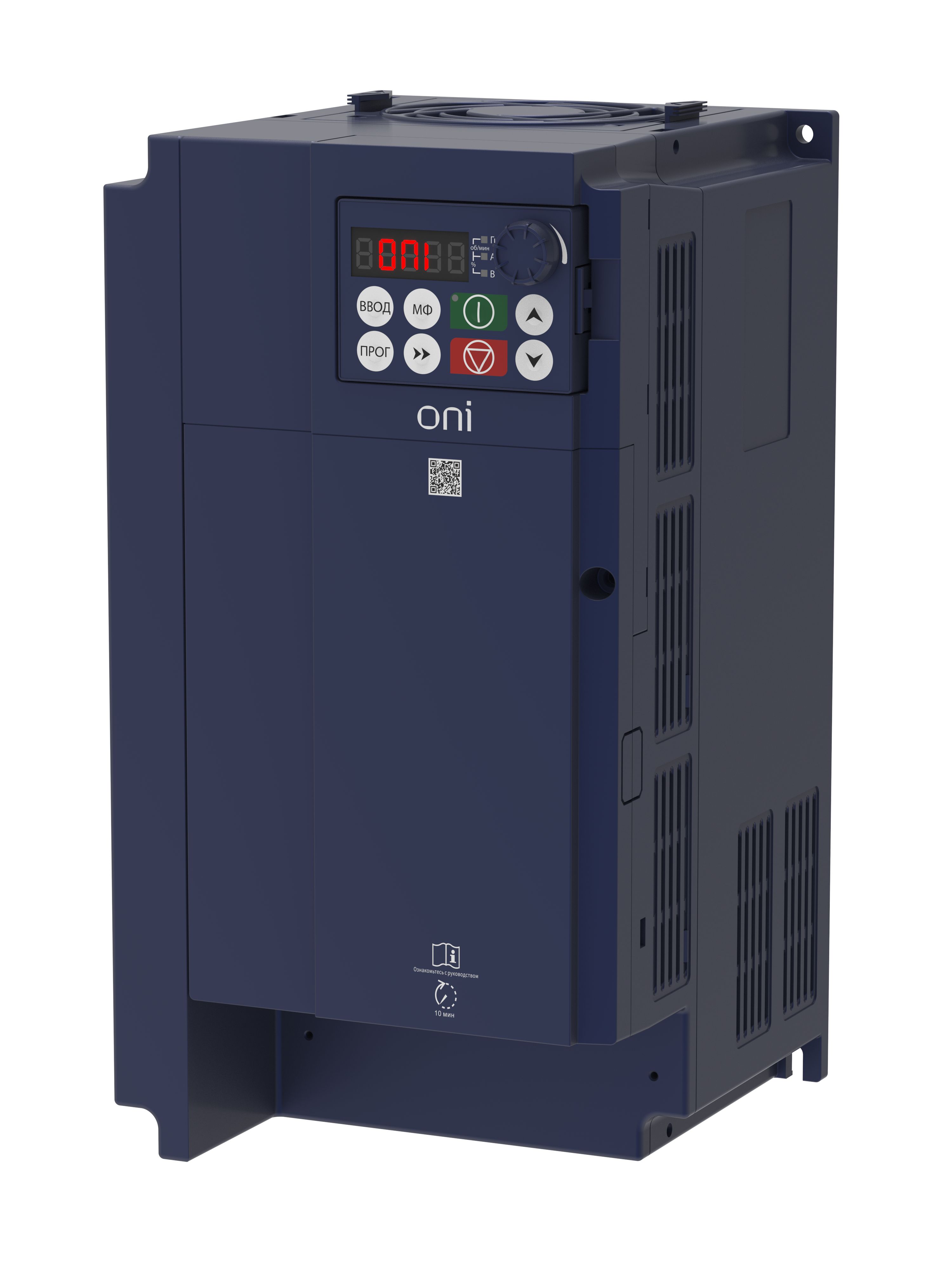 Преобразователь частоты FC-430 380В 3Ф 15-18,5кВт 32-38А встроенный тормозной модуль ONI