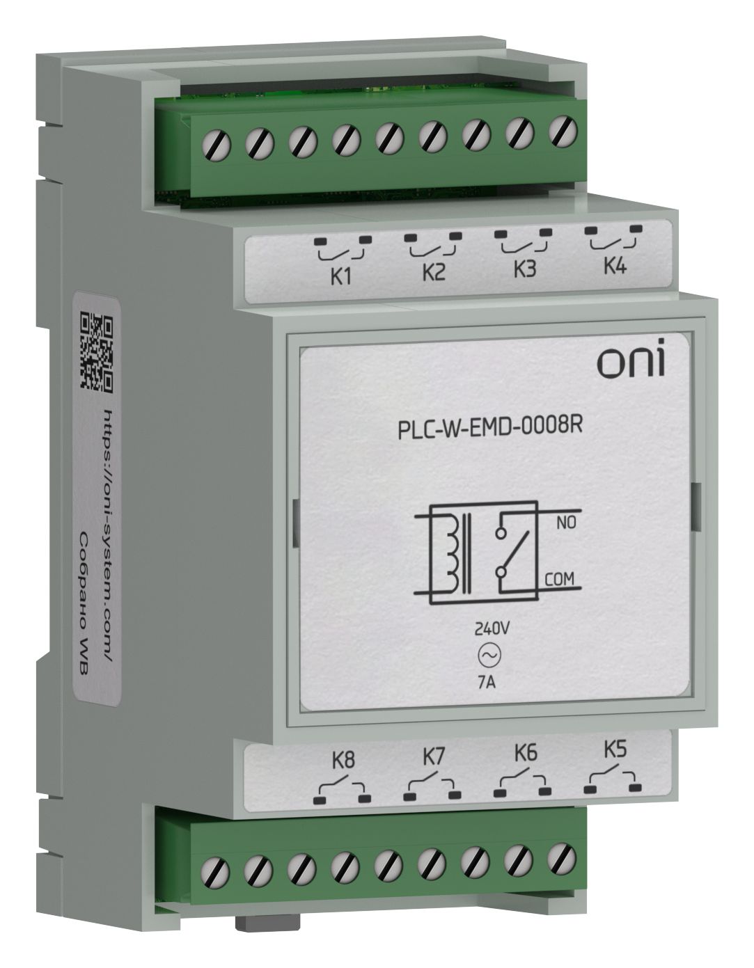 ПЛК W. Расширение 8 DO 230В AC ONI