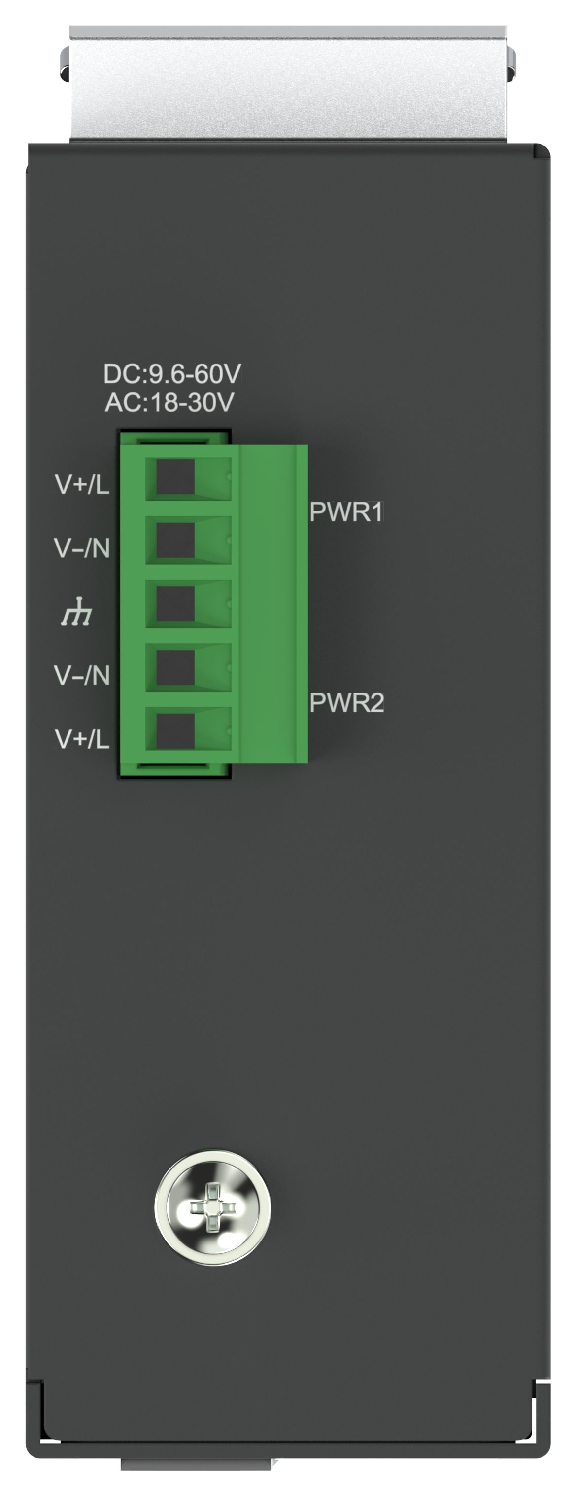 Коммутатор промышленный неуправляемый ISU-450 Ethernet 5 портов 10/100/1000BaseT разъем RJ45 24В AC/12/24/48В DC с резервированием ONI — фото