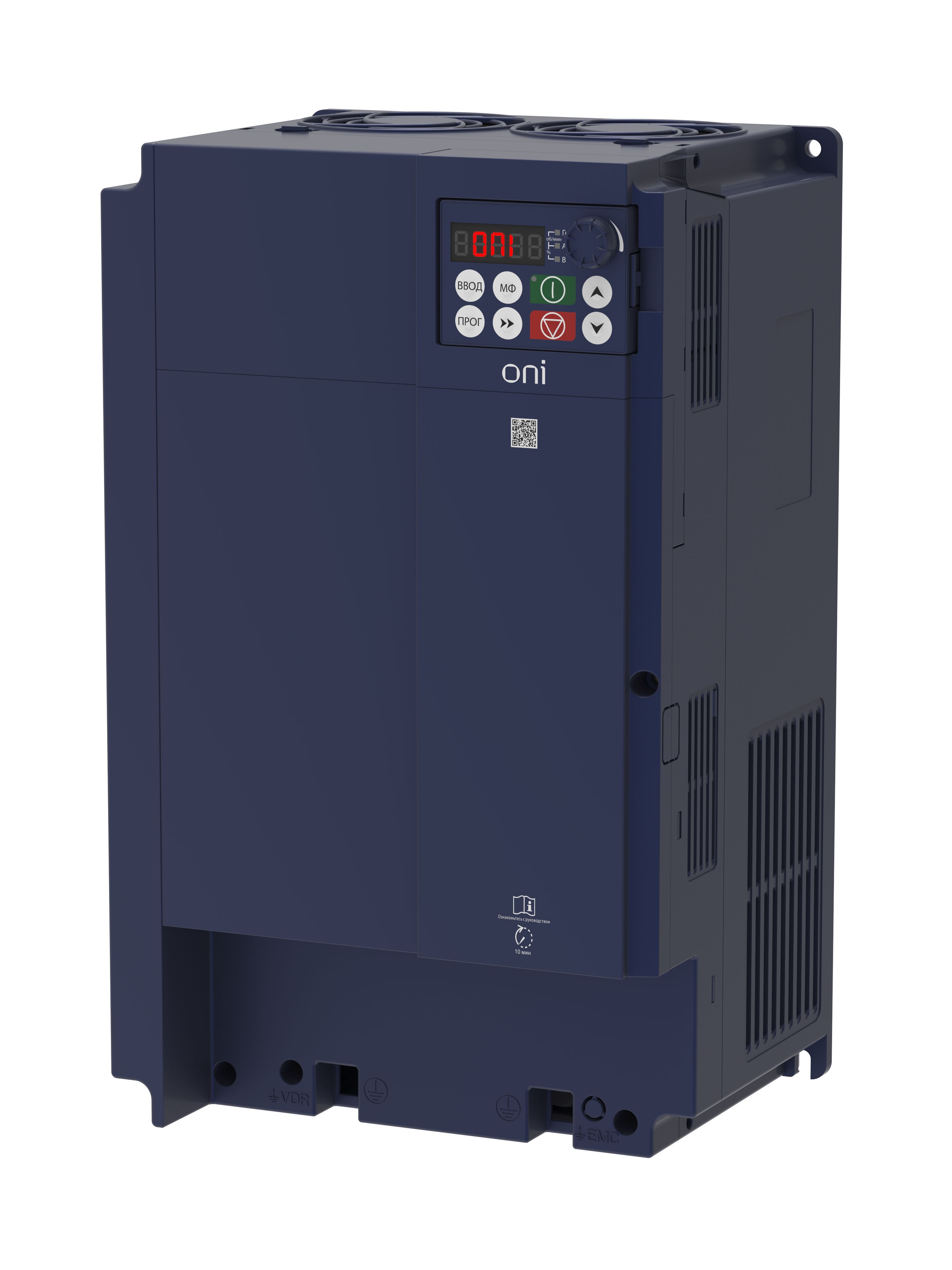 Преобразователь частоты FC-430 380В 3Ф 37-45кВт 75-90А ONI
