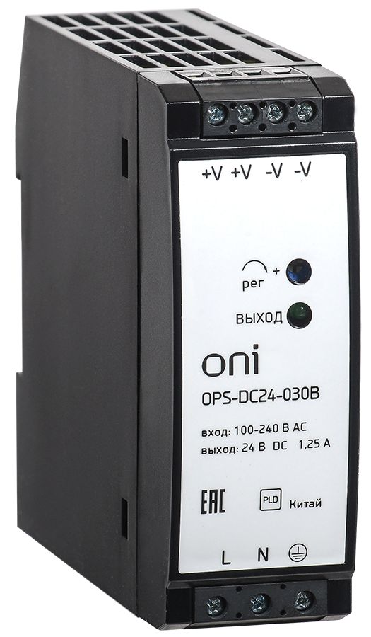 Блок питания OPS 220В AC/24В DC 1,25А 30Вт ONI
