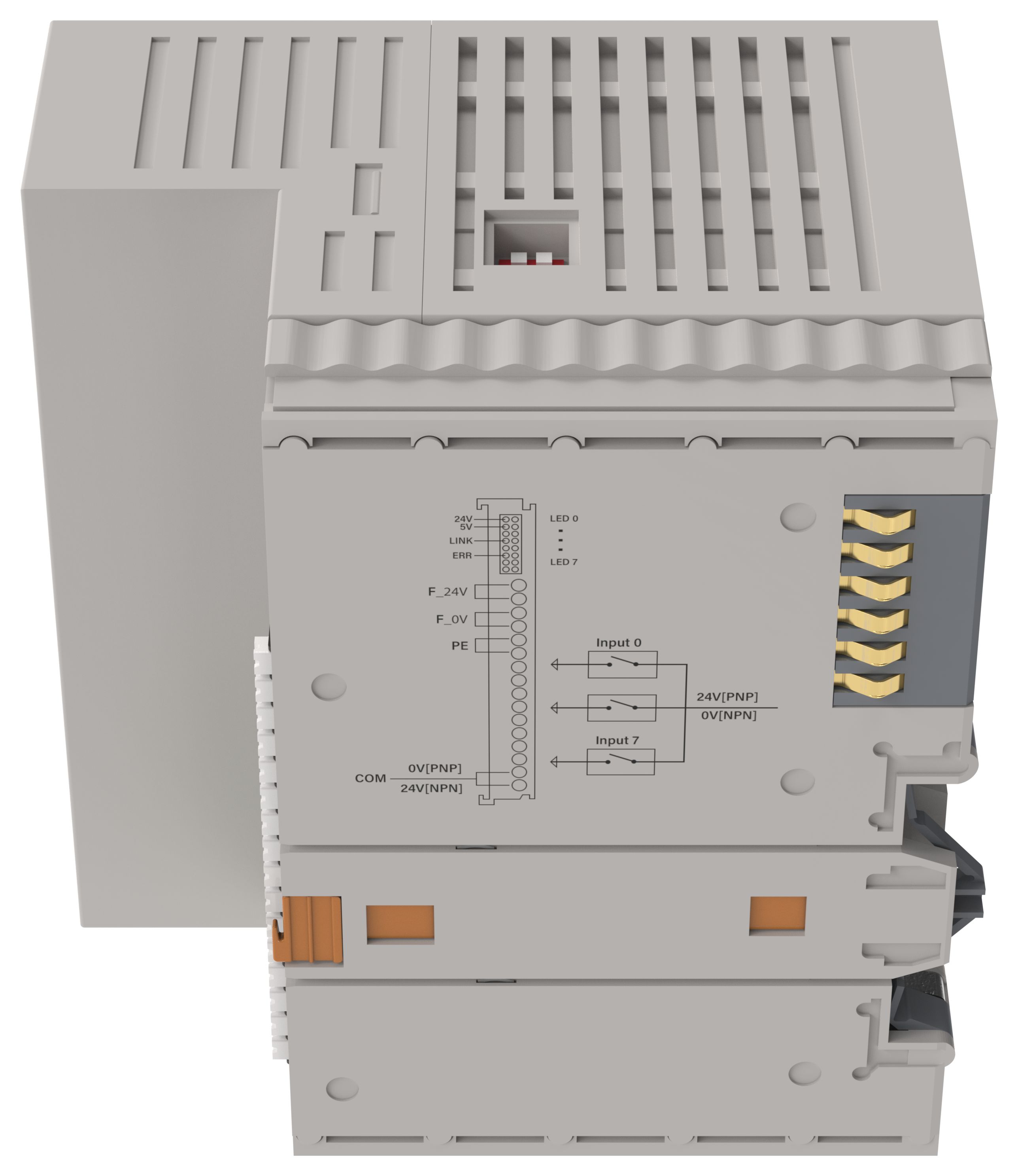 ПЛК 250 Модуль ЦПУ 8 входов интерфейсы RS232 RS485 Ethernet EtherCAT USB SD-Card 24В DC CDS ONI — фото