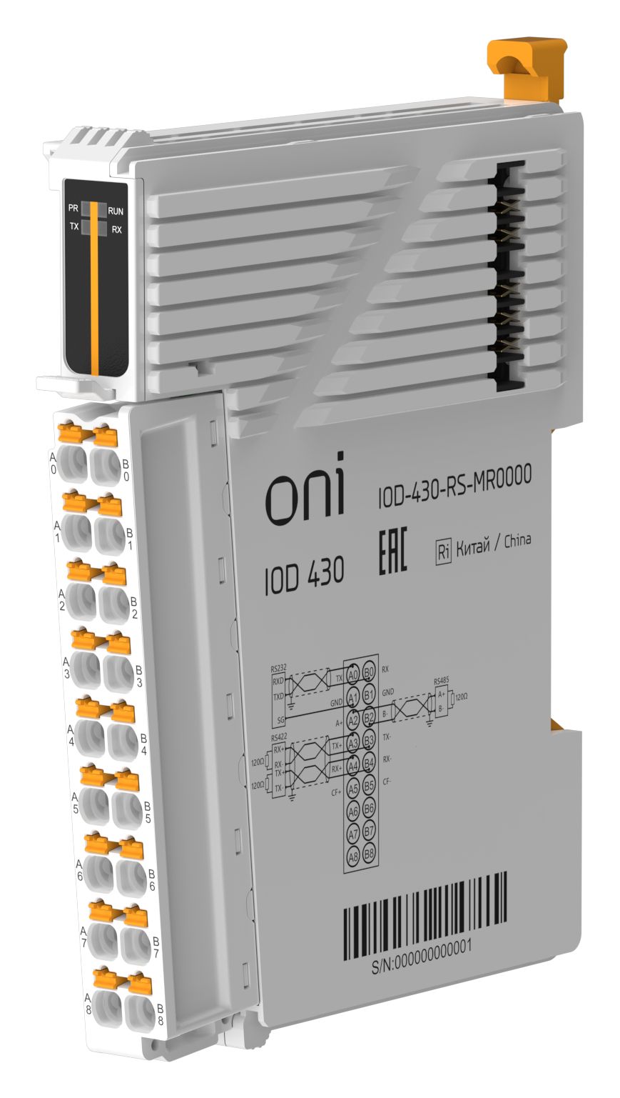 IOD 430 Модуль интерфейсов RS-232 RS-422 и RS-485 ONI — фото