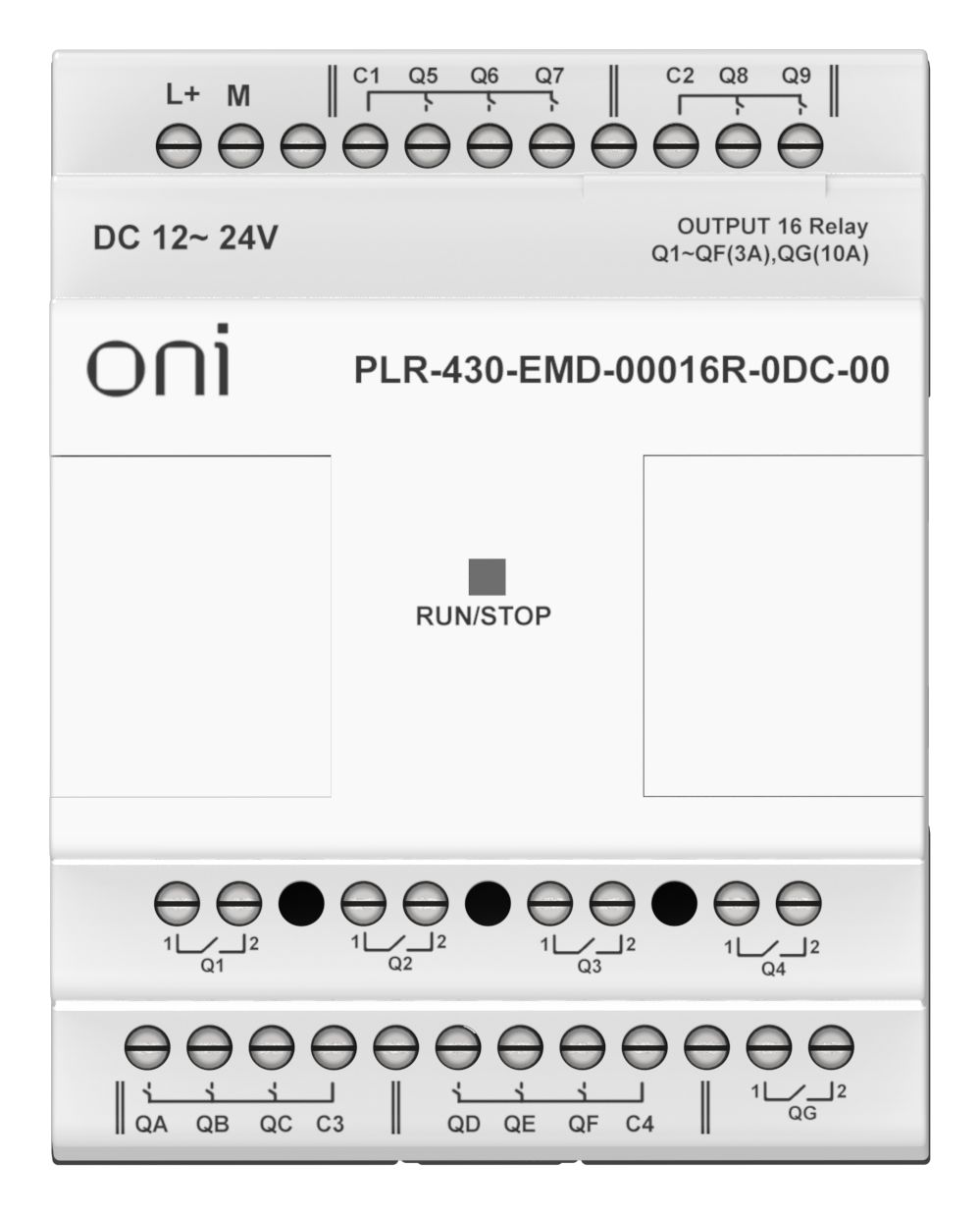 ПЛК 430 Модуль расширения входов выходов 16 RO 24В DC ONI — фото