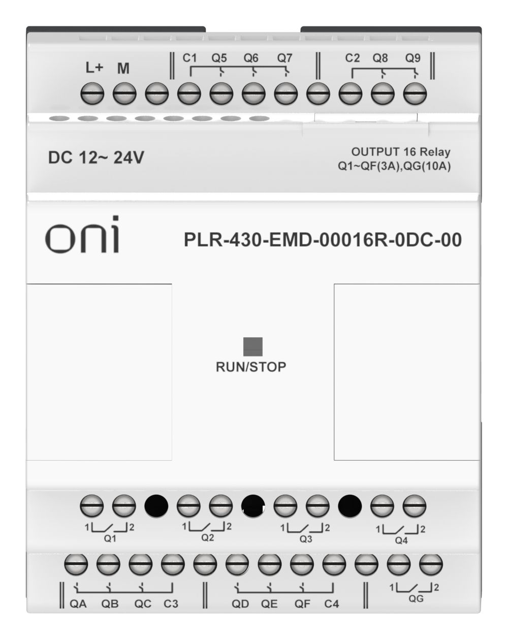 ПЛК 430 Модуль расширения входов выходов 16 RO 24В DC ONI — фото