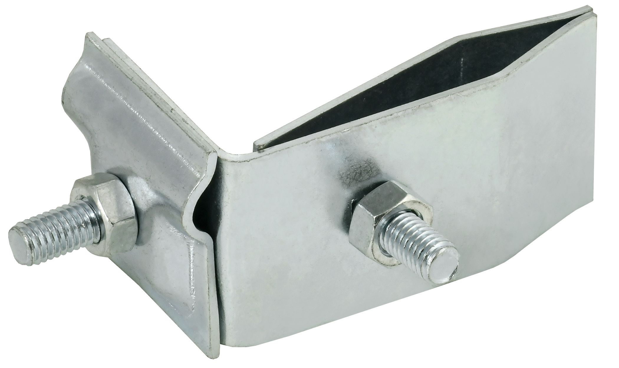 Держатель проводника круглого 6-10мм для фальца угловой h=70мм нержавеющая сталь IEK