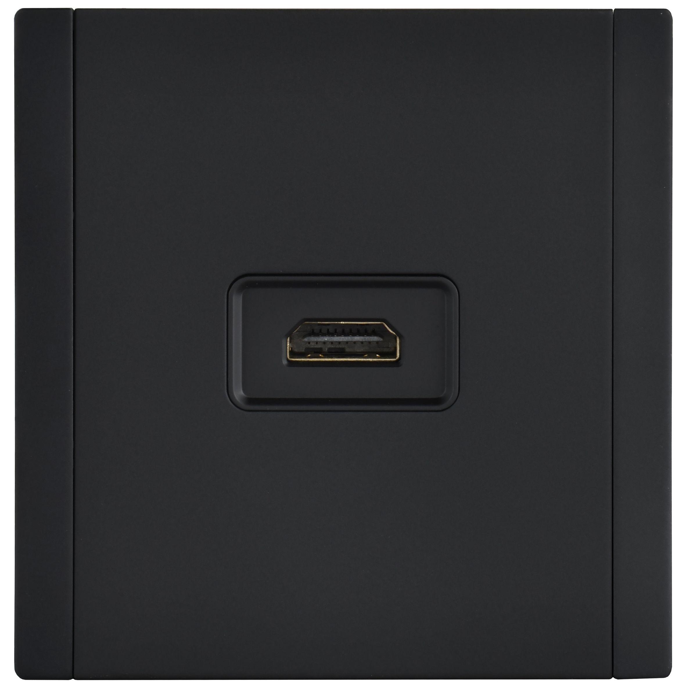 FORTE&PIANO Розетка HDMI FP140M металл черный IEK — фото