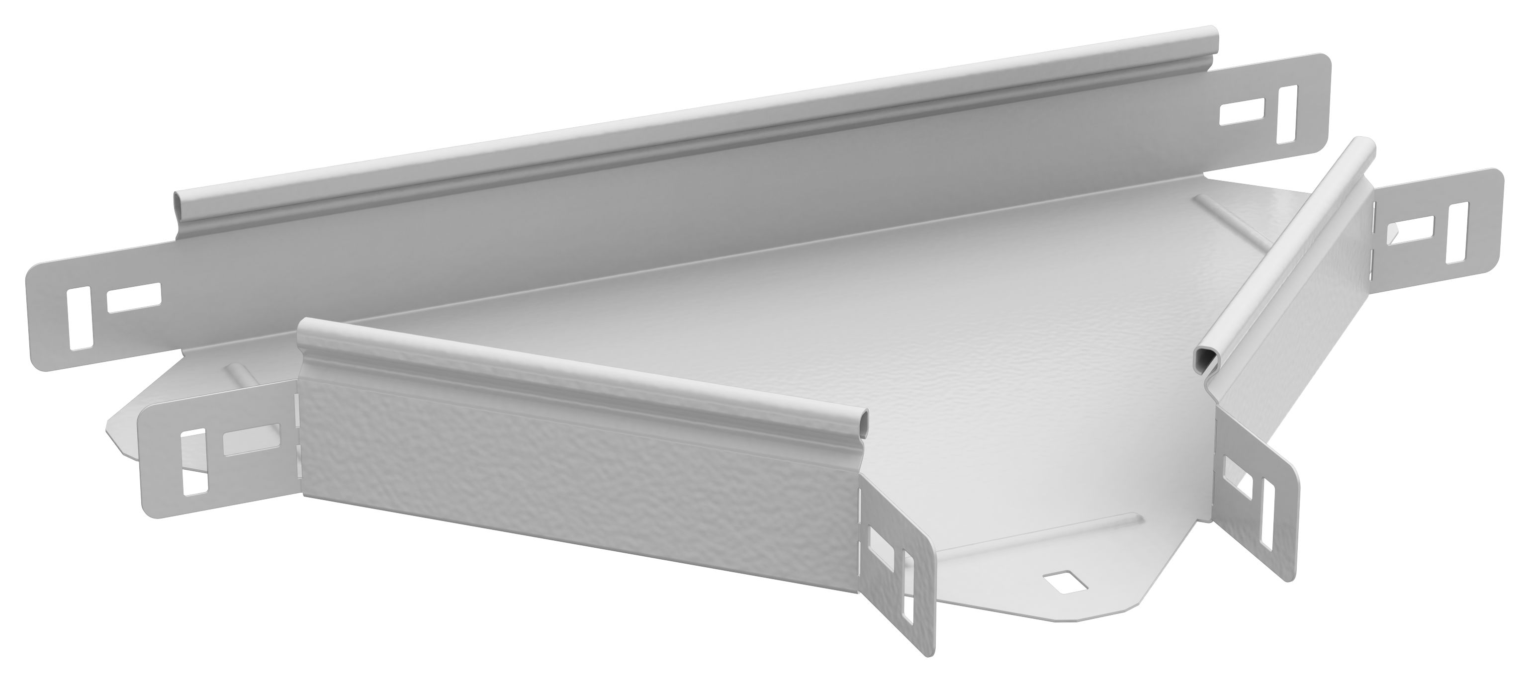 ESCA 7 Разветвитель Т-образный 50х100-1,5 RAL 9016 IEK