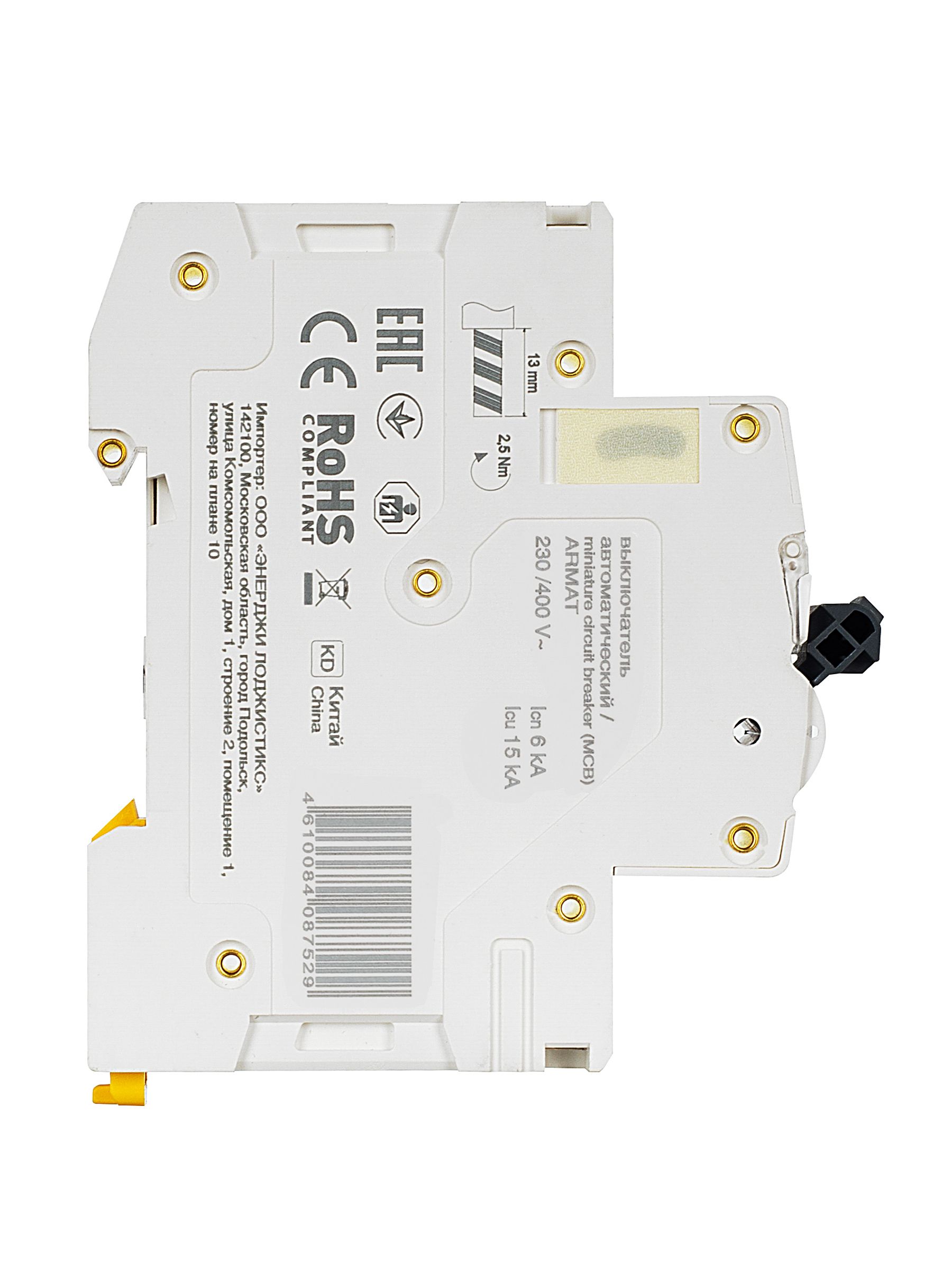 ARMAT Автоматический выключатель M06N 2P D 6А IEK — фото