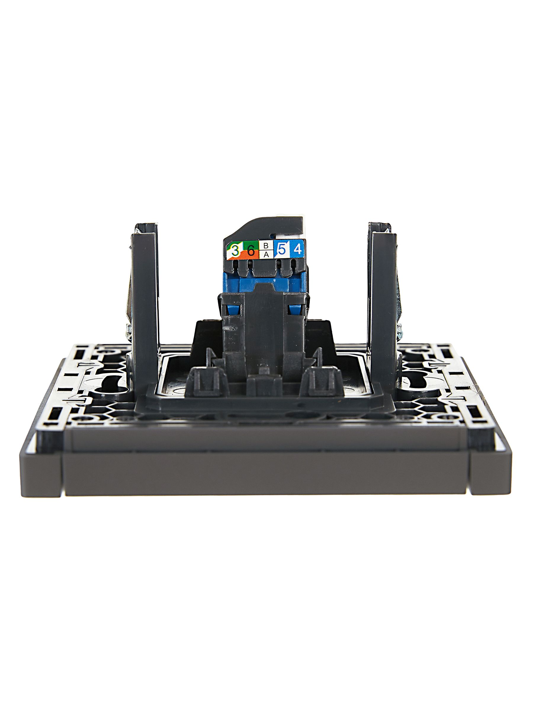 FORTE&PIANO Розетка компьютерная RJ45 кат.6 FP331 серый IEK — фото
