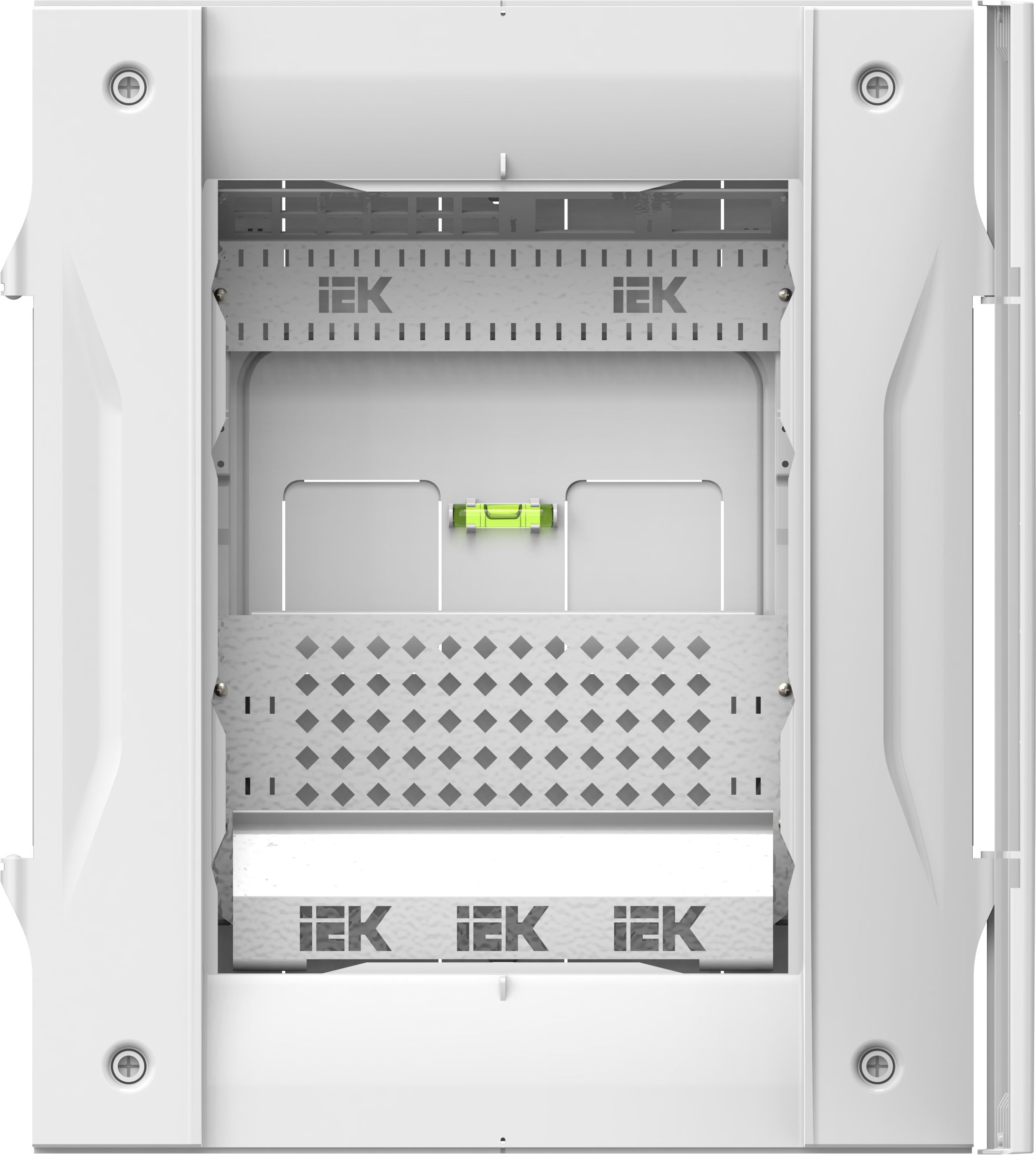 KREPTA Корпус пластиковый мультимедиа встраиваемый 470х410мм IEK — фото