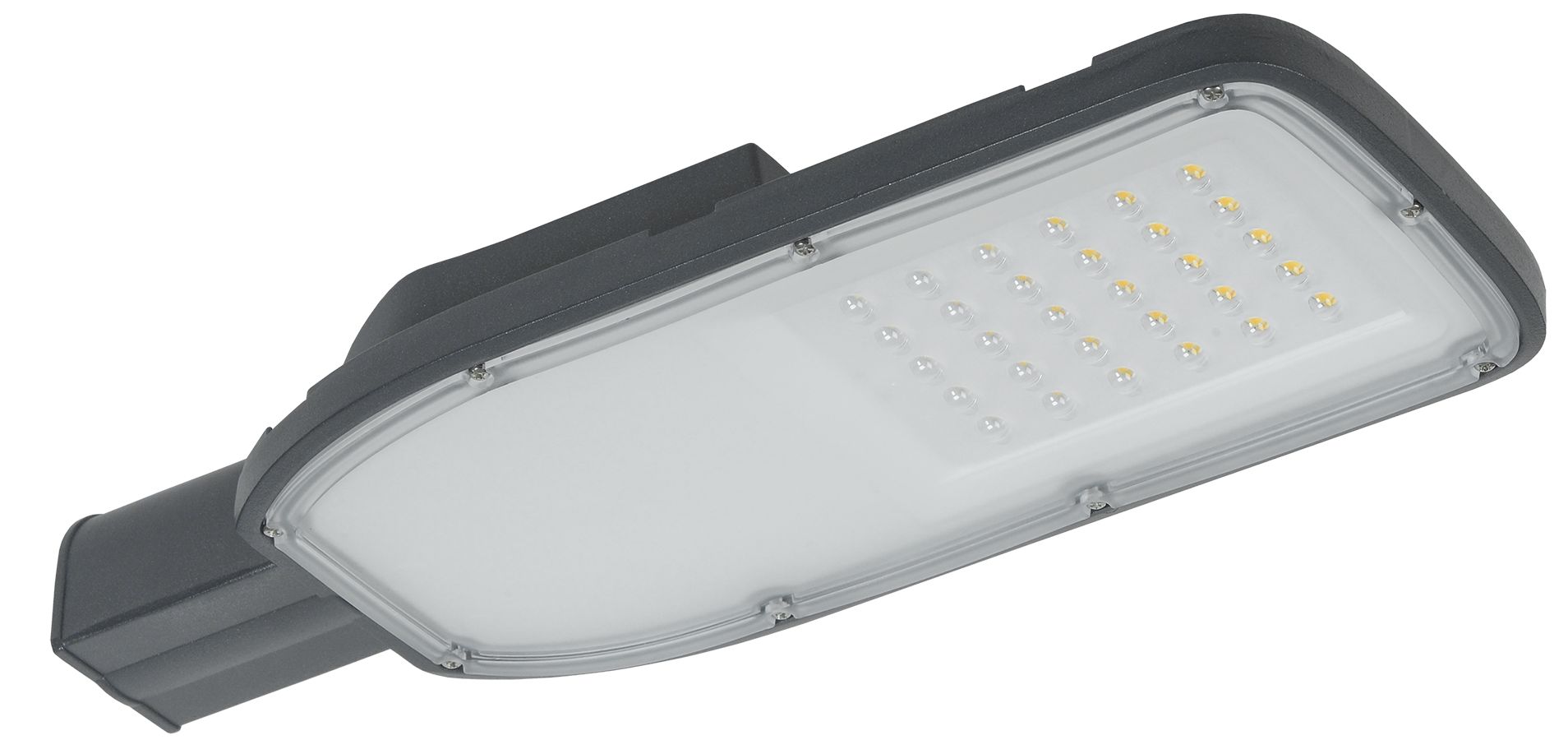 Светильник светодиодный консольный ДКУ 1004-50Ш 5000К IP65 серый IEK — фото