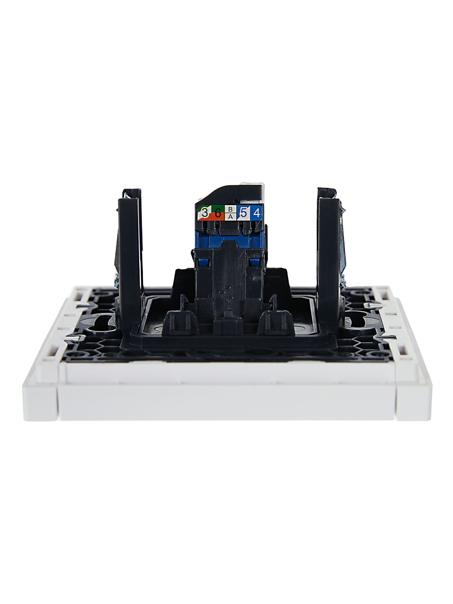 FORTE&PIANO Розетка компьютерная RJ45 кат.6 FP231 белый IEK — фото
