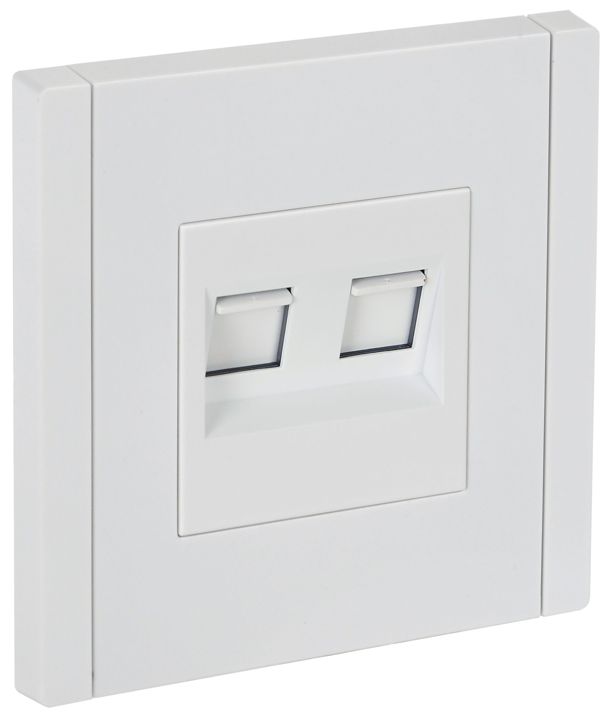 FORTE&PIANO Розетка компьютерная двойная RJ45 кат.6 FP234 белый IEK — фото