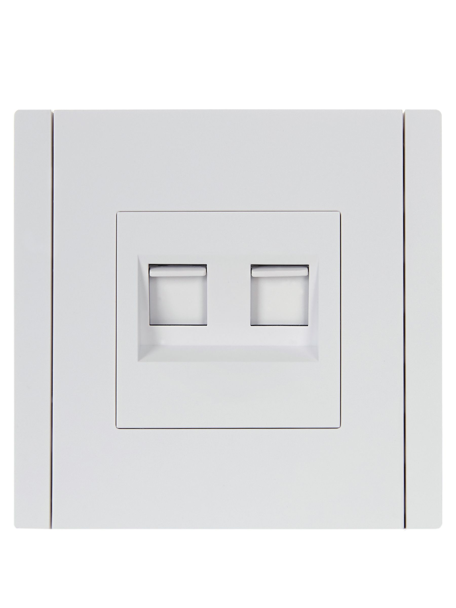 FORTE&PIANO Розетка компьютерная двойная RJ45 кат.6 FP234 белый IEK — фото
