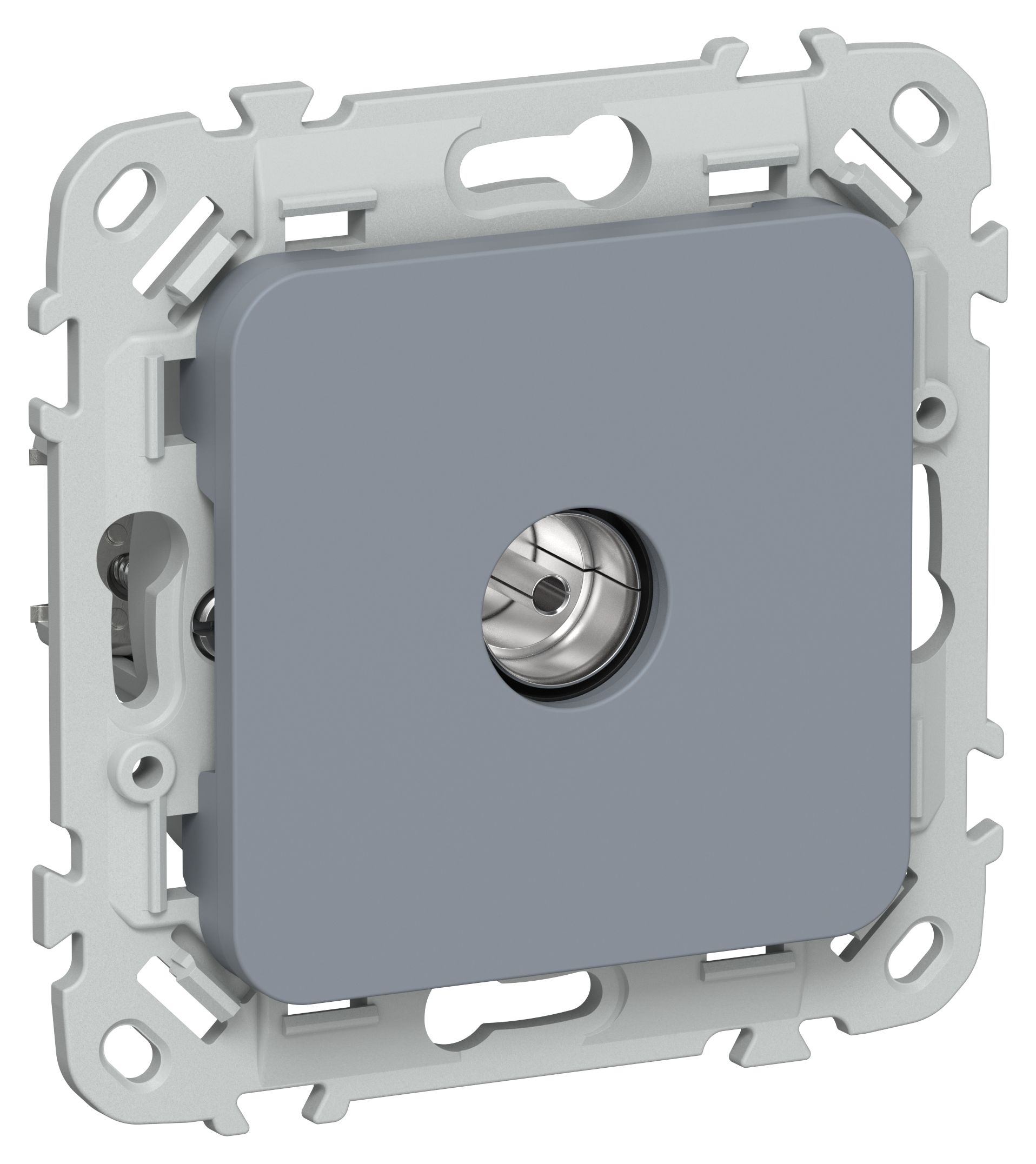 FLITE Розетка TV экранированная оконечная тип M РТВм-1-1-1-ФлМ маренго IEK