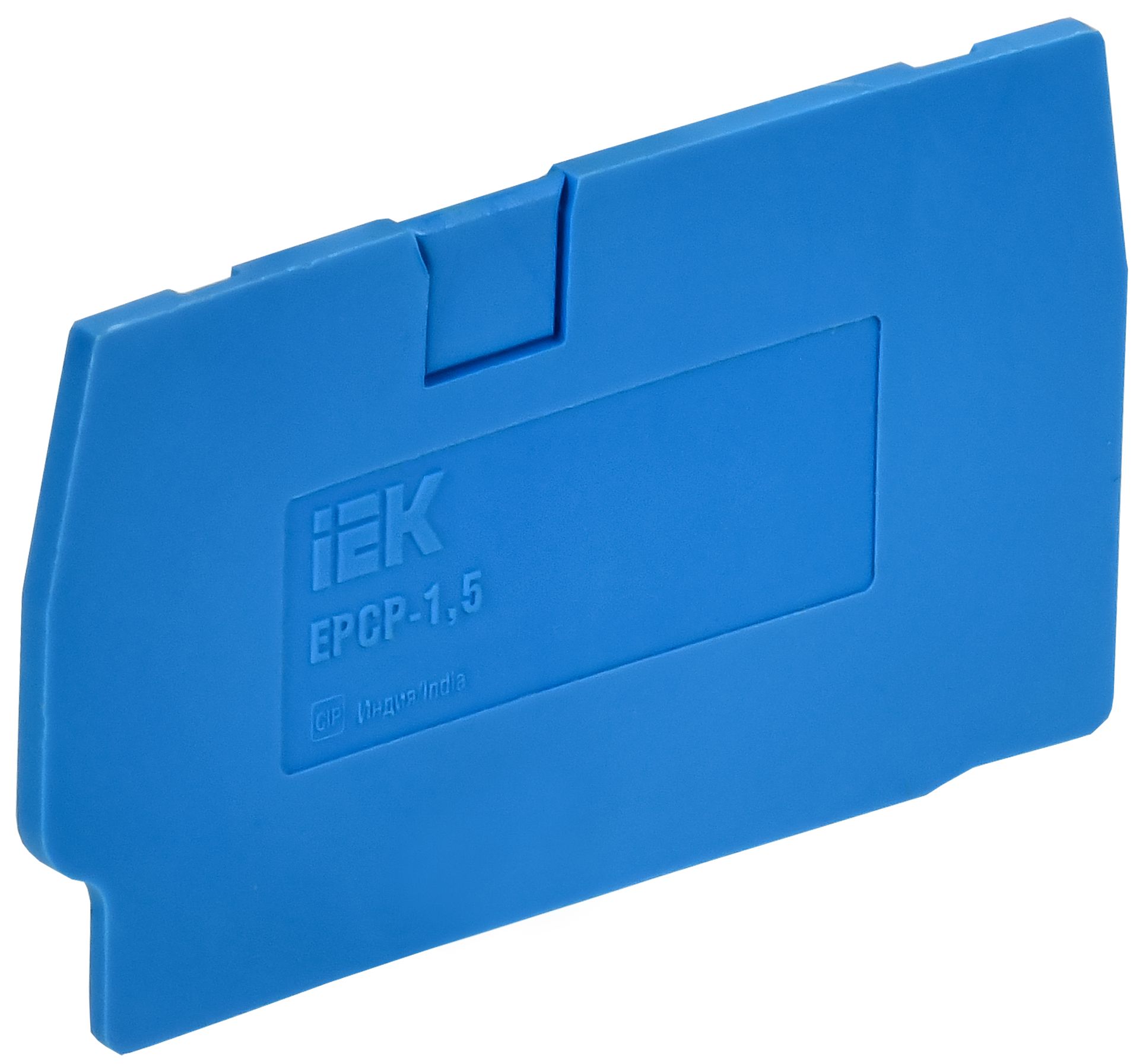 ARMAFIX Заглушка для колодки клеммной CP 1,5мм2 синяя IEK