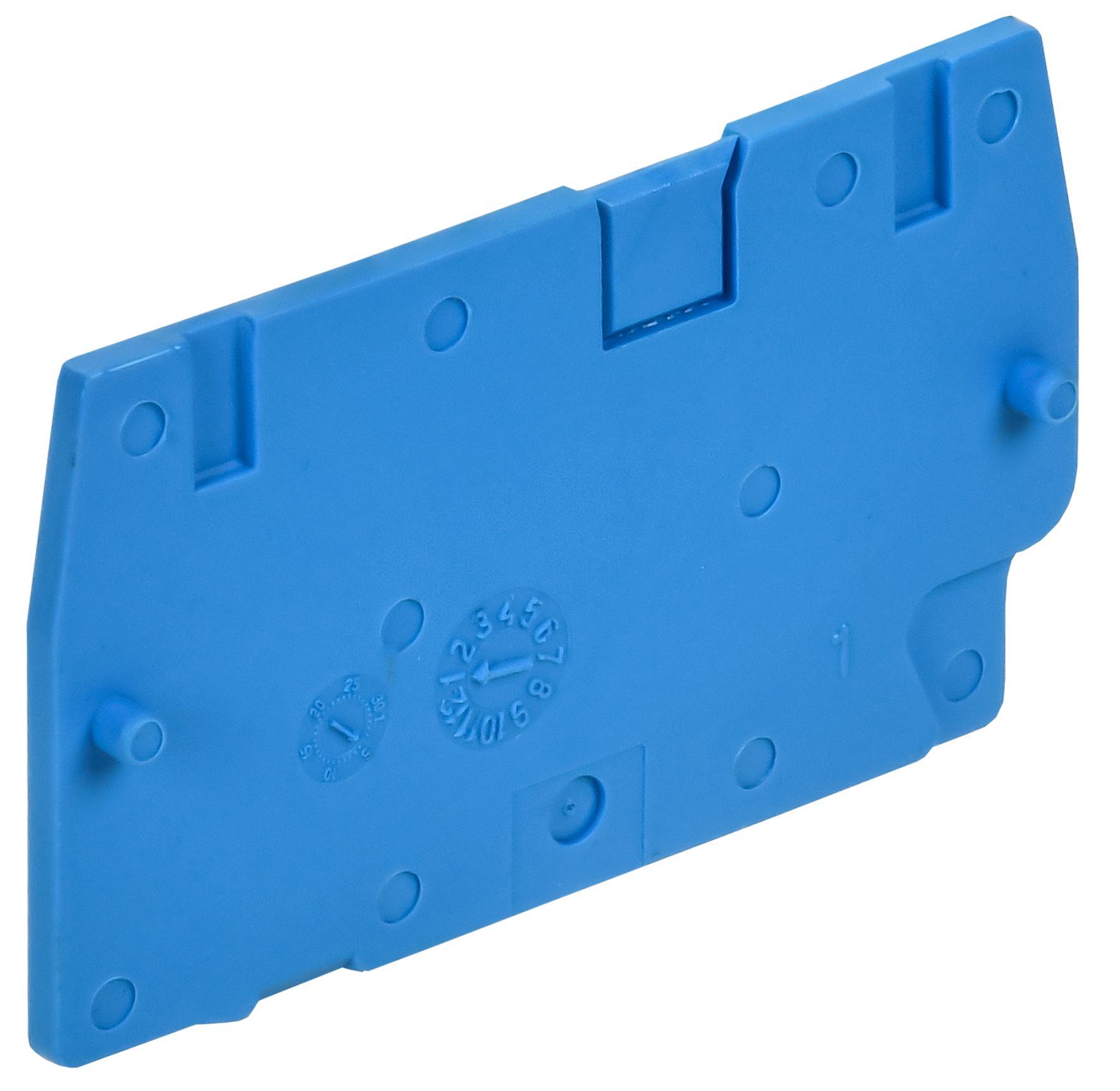 ARMAFIX Заглушка для колодки клеммной CP 1,5мм2 синяя IEK — фото