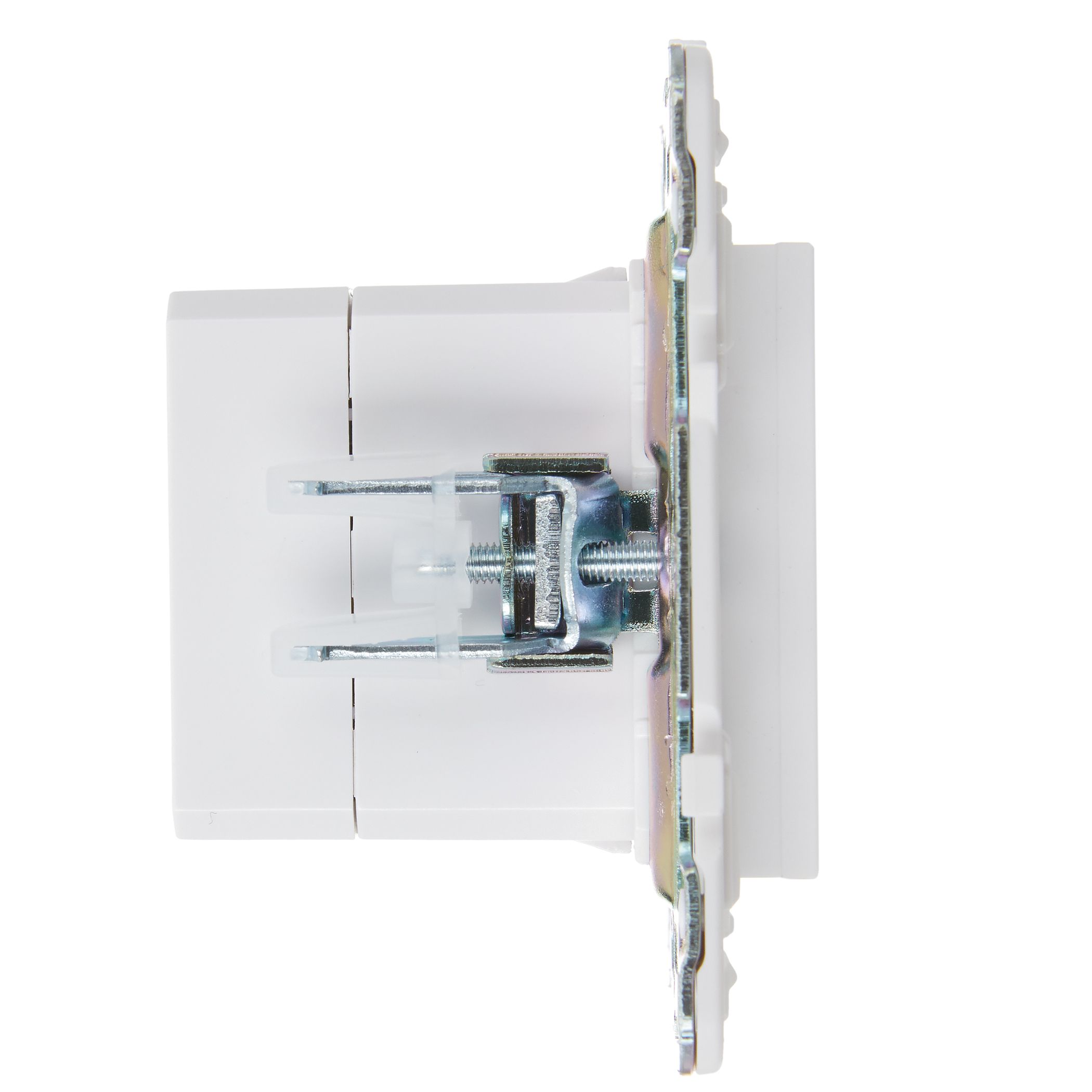 SKANDY Розетка USB A+C 3,1А SK-R14W арктический белый IEK — фото