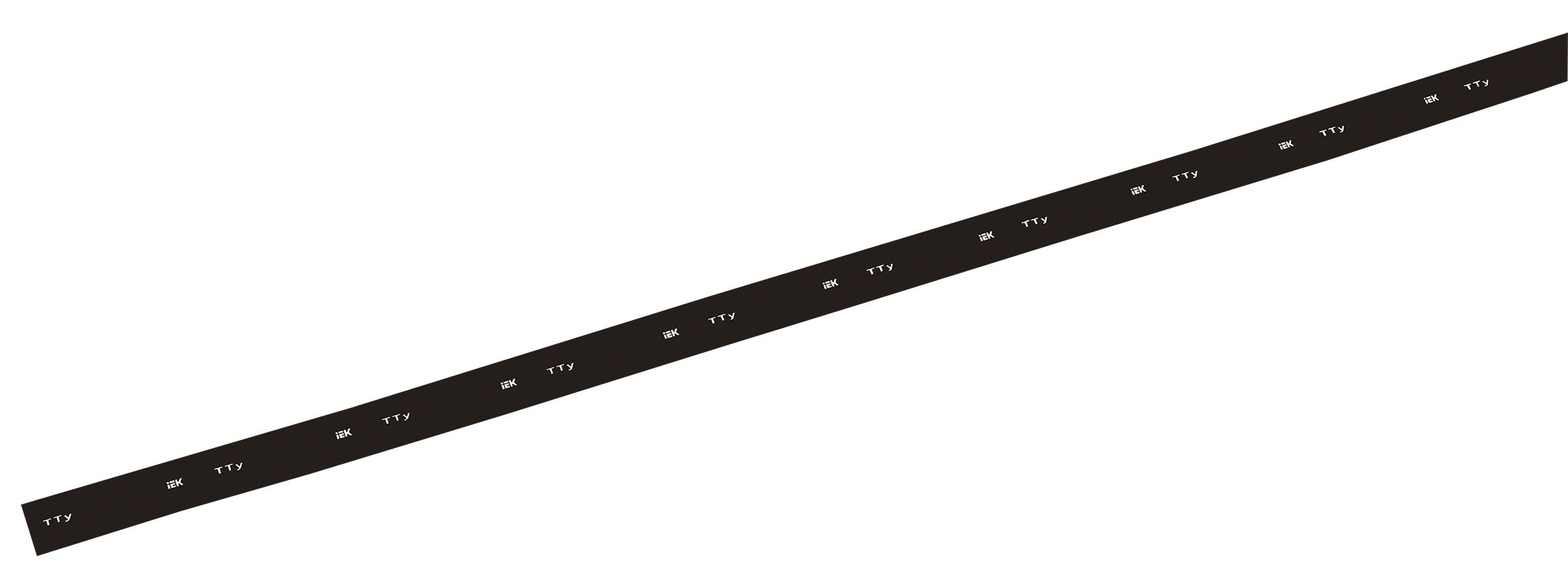 Трубка термоусадочная ТТУ нг-LS 30/15 черная (1м) IEK