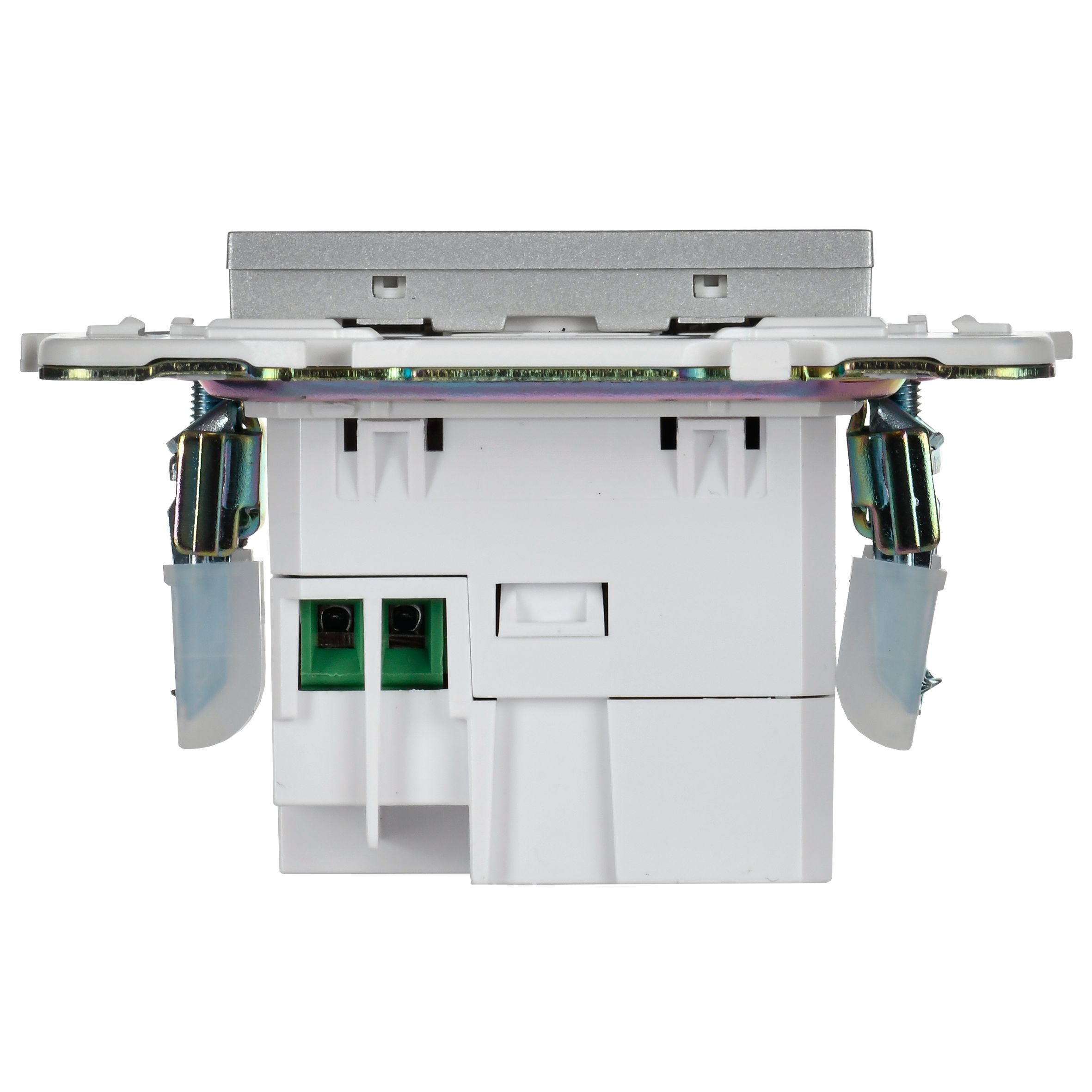 SKANDY Розетка USB A+C 18Вт SK-R13S серебряный IEK — фото