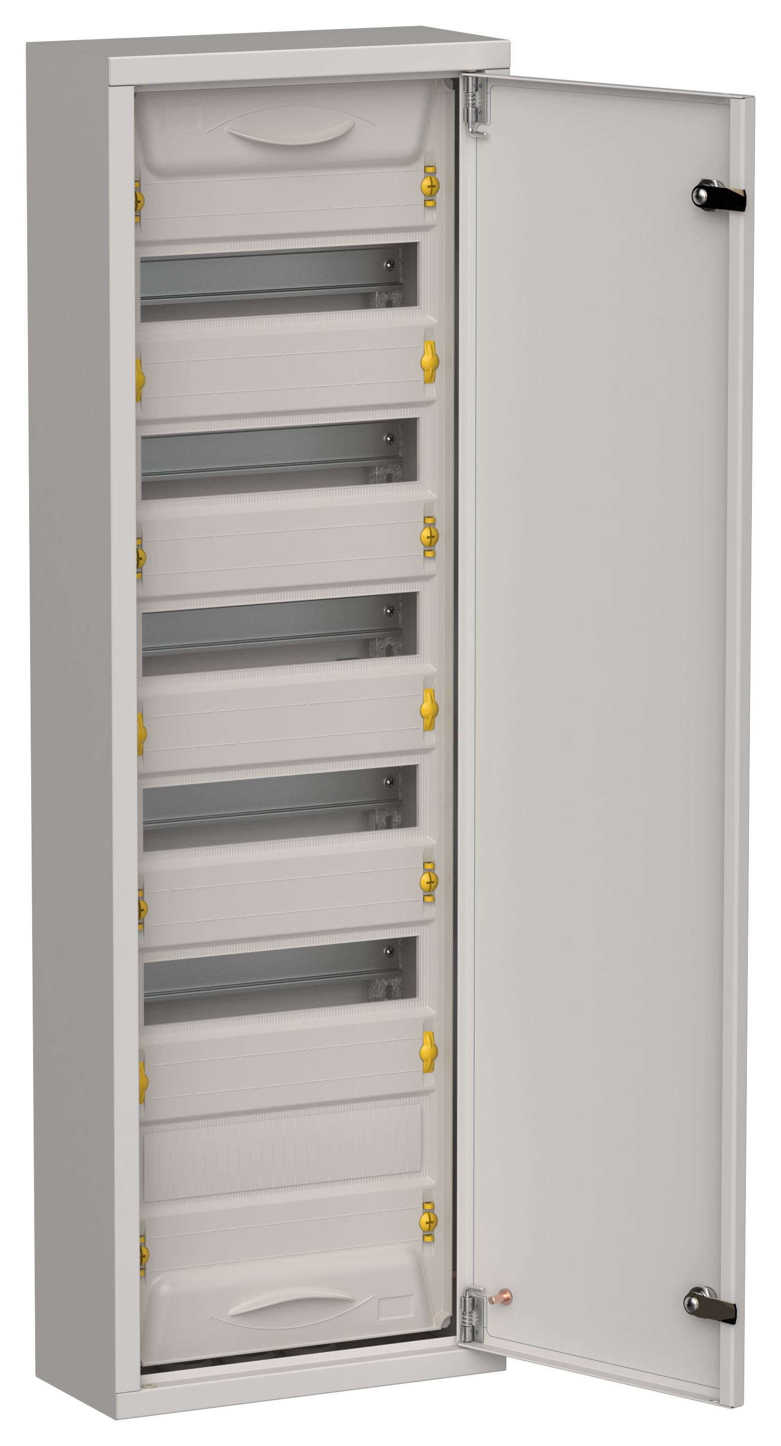 TITAN 5 Корпус металлический ЩРн-72 (1х72) 960х310х140мм IP31 серый (одна дверь) IEK