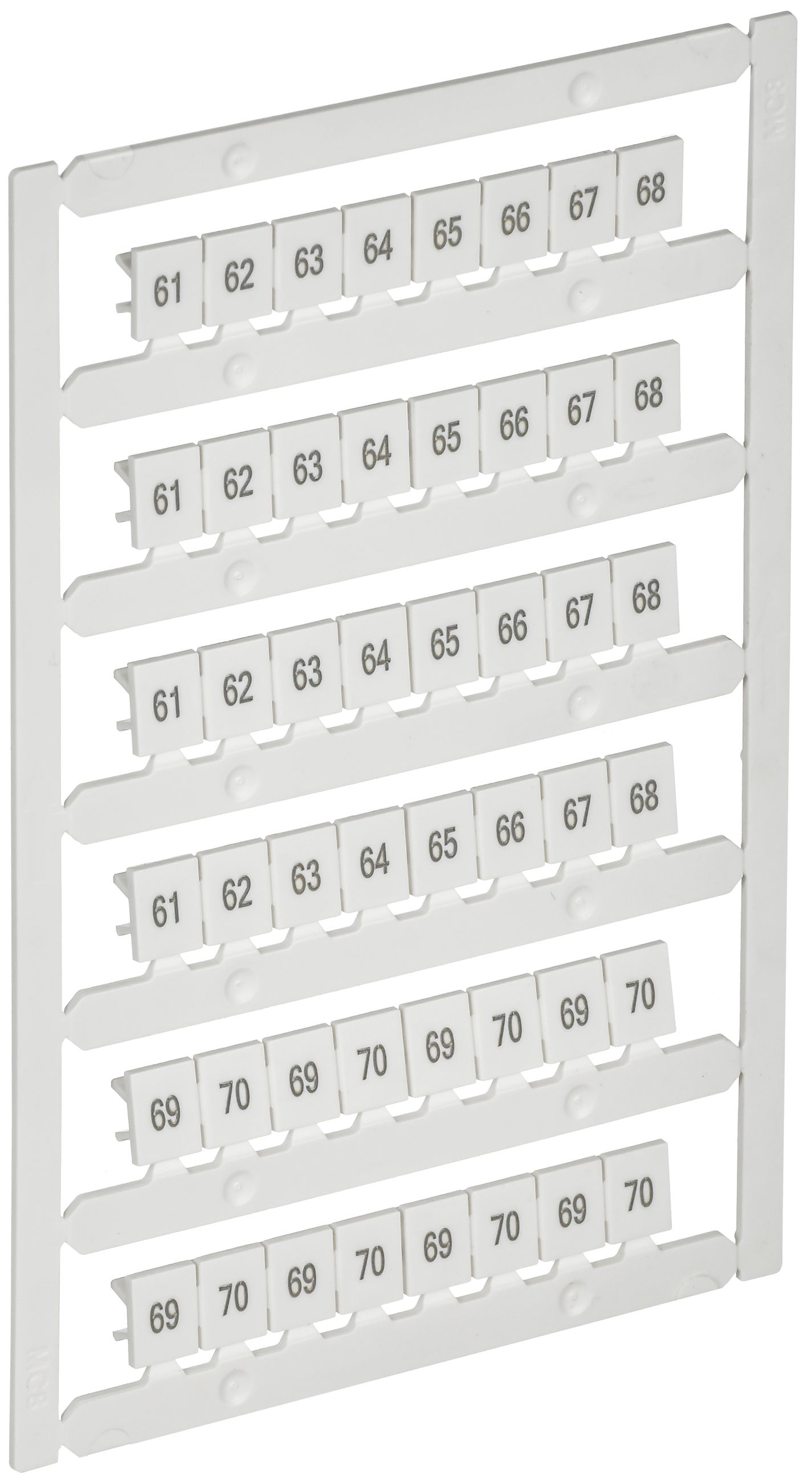 ARMAFIX Маркер для CTS 6мм2/CP 10мм2 "61-70" IEK